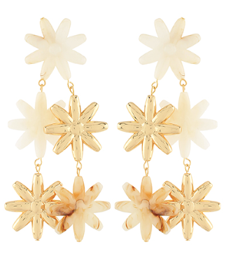 Flower Drop Earrings