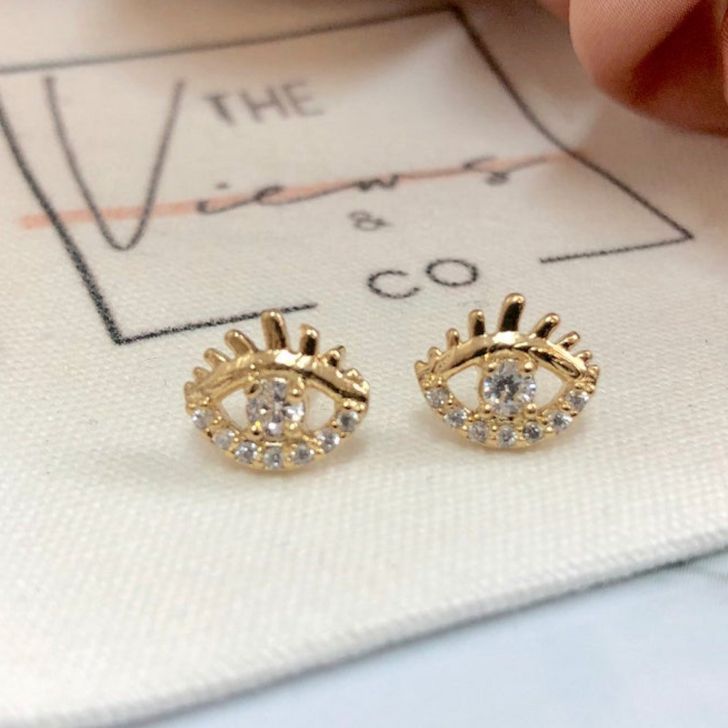 Evil Eye Stud
