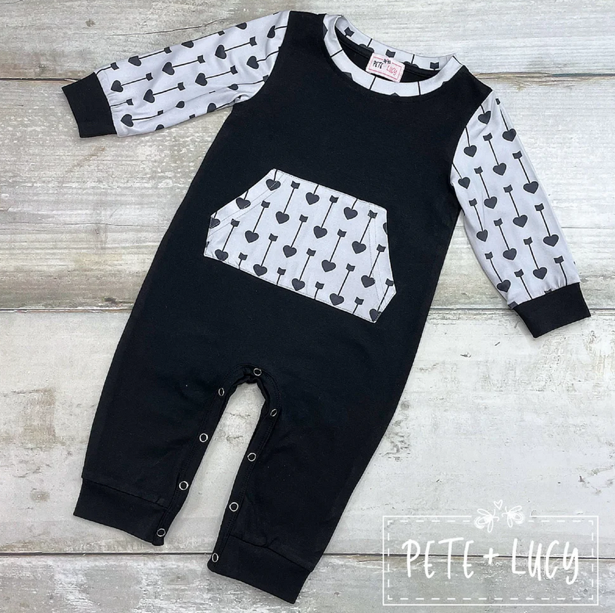 Love in the Wild Boy Romper