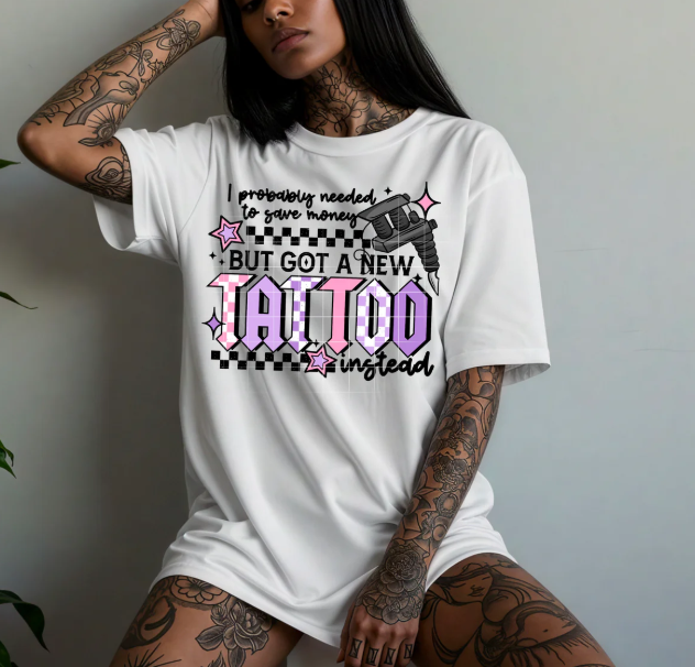 But Got a New Tattoo Graphic Tee