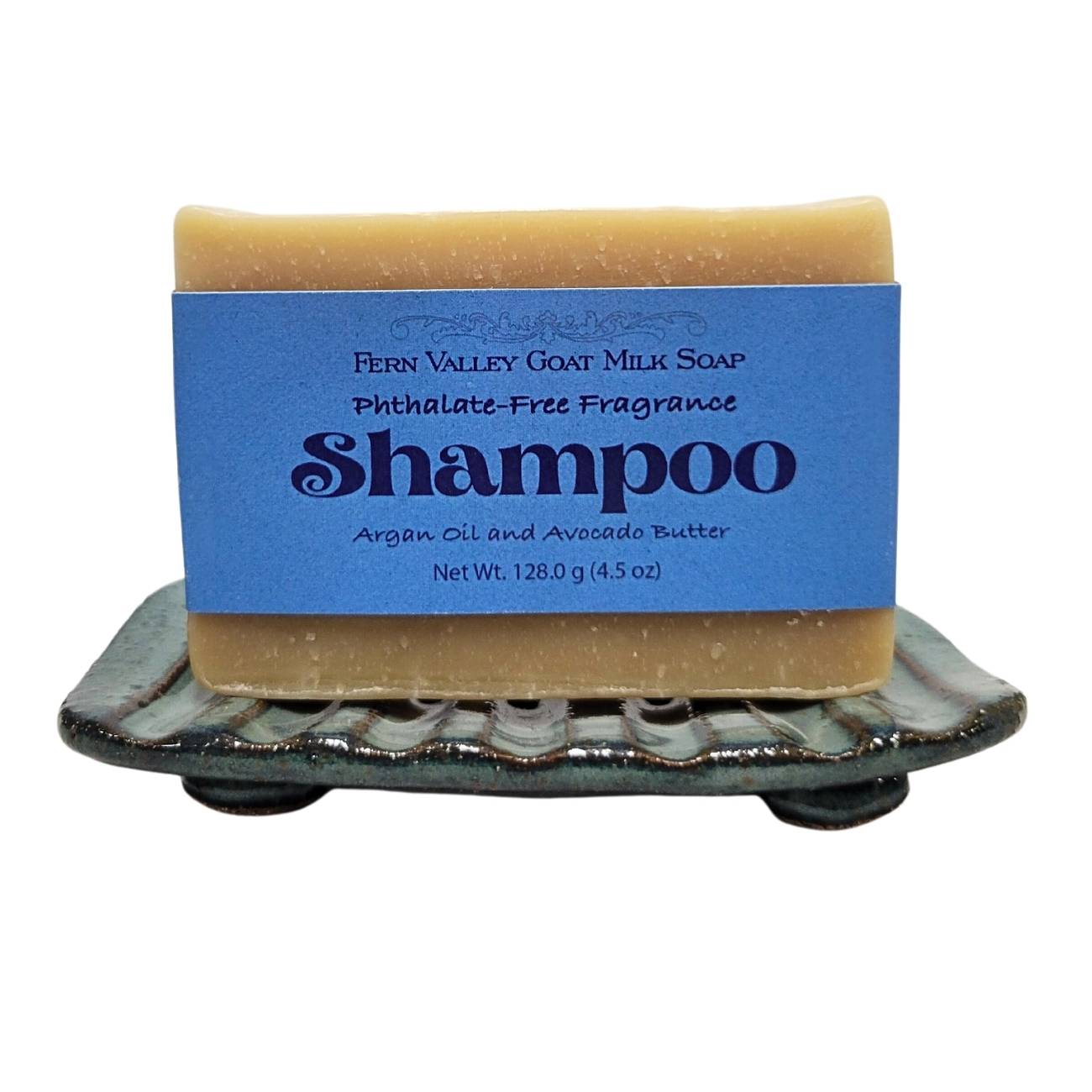 Handmade Goat Milk Shampoo Bar |  Argan Oil & Avocado Butter | For Him