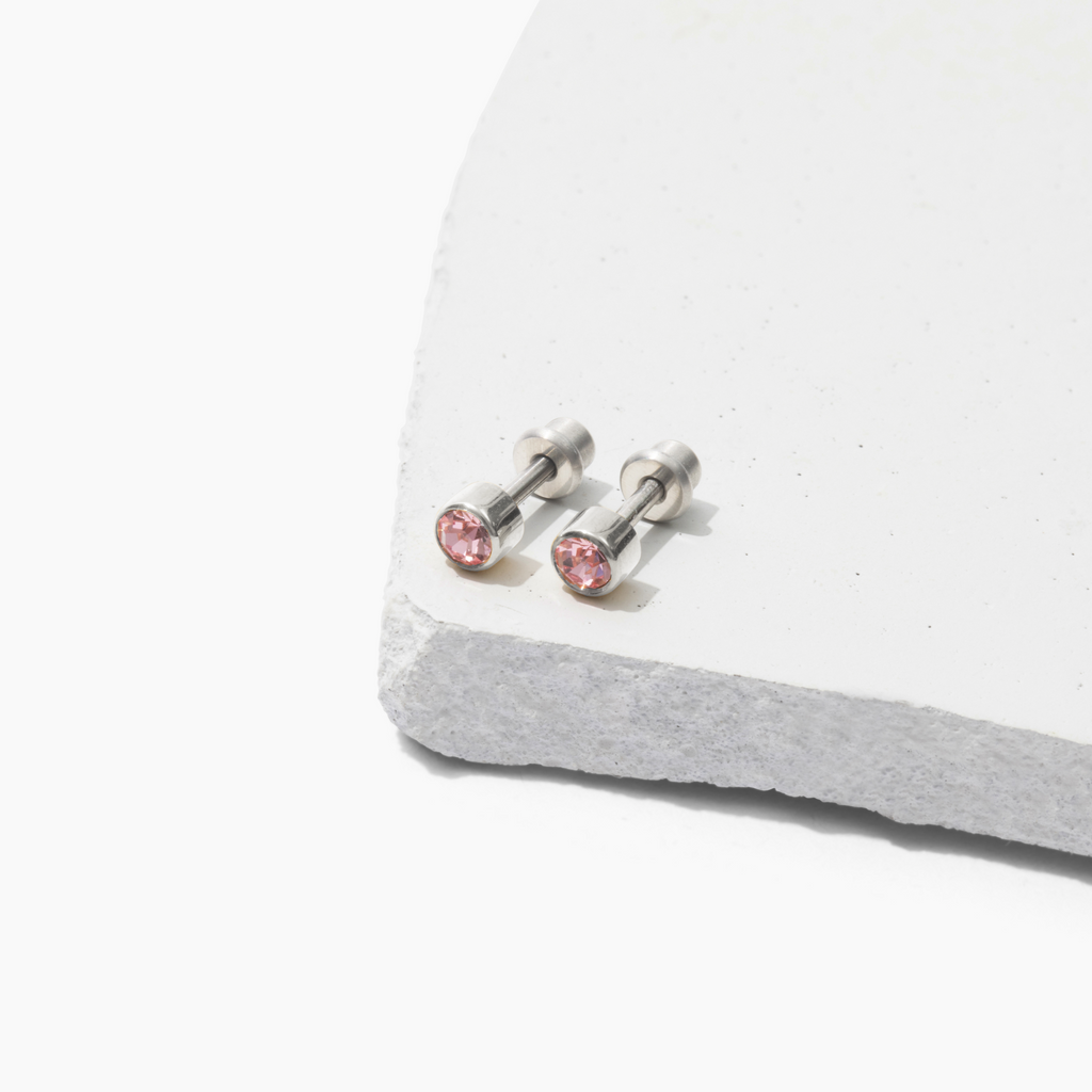 Siella Screw Back Stud Earrings
