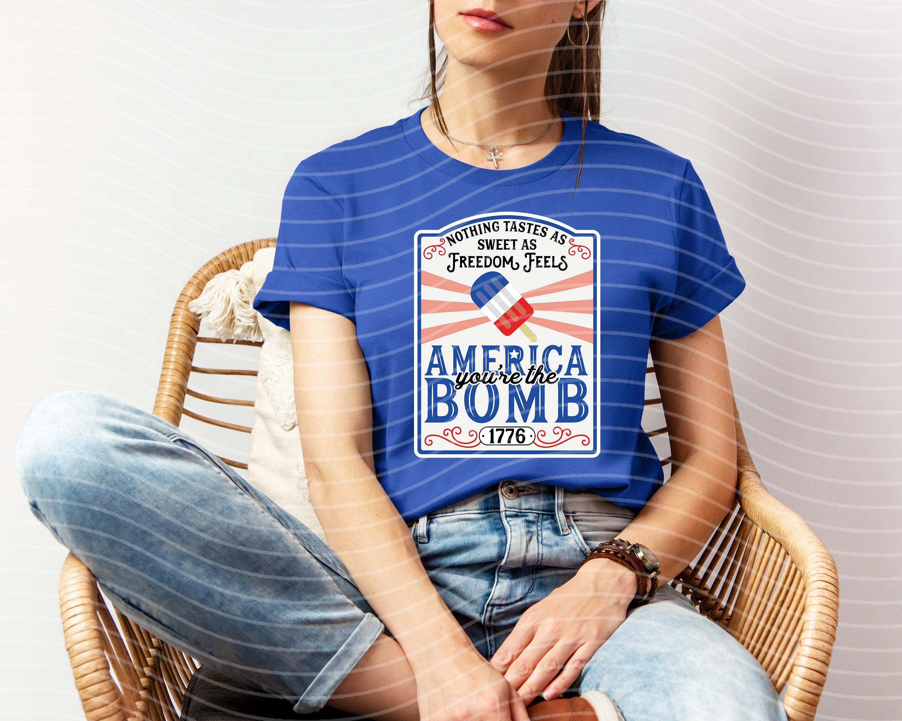America You're the Bomb Graphic Tee