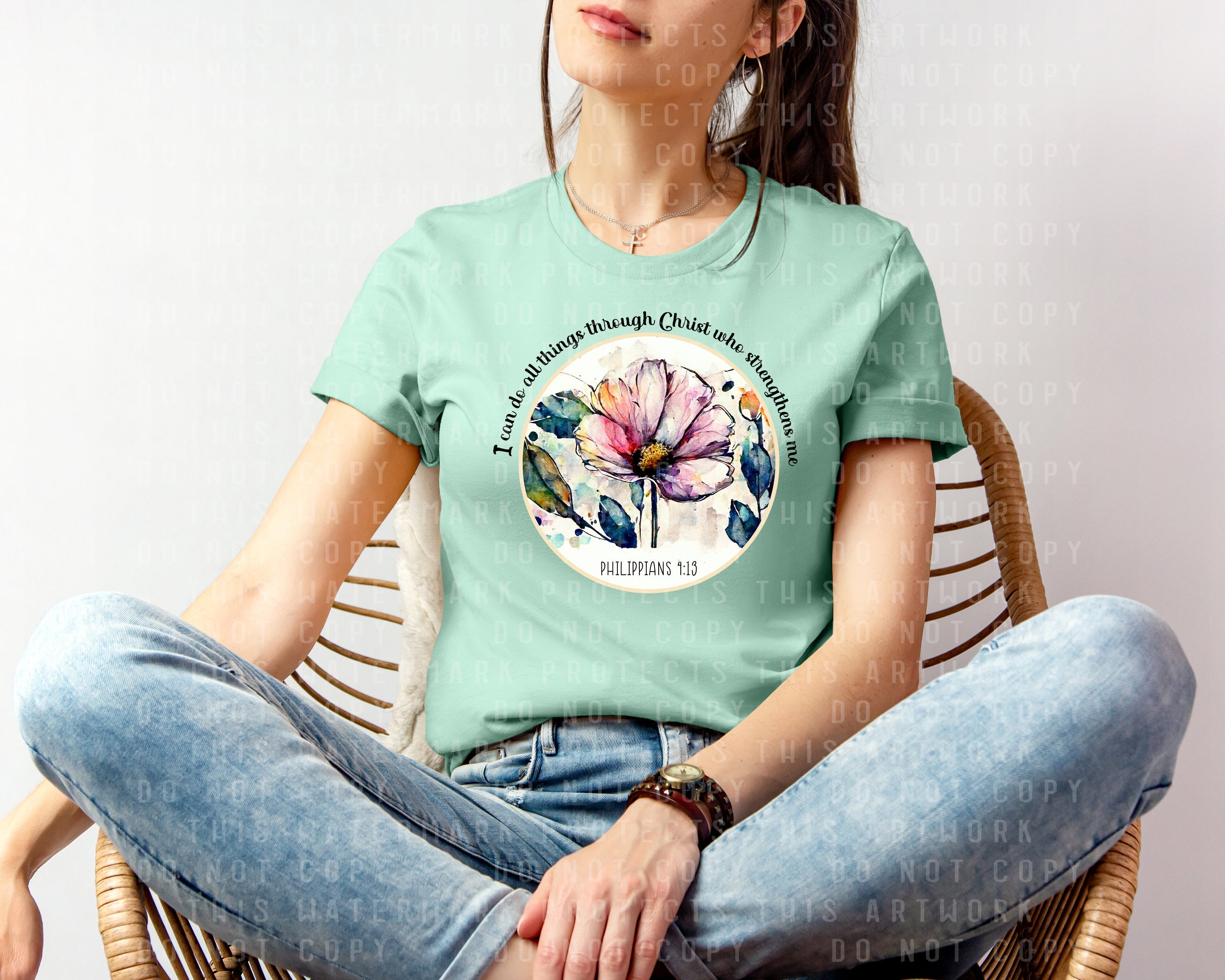 I Can Do All Things Through Christ Who Strengthens Me Graphic Tee