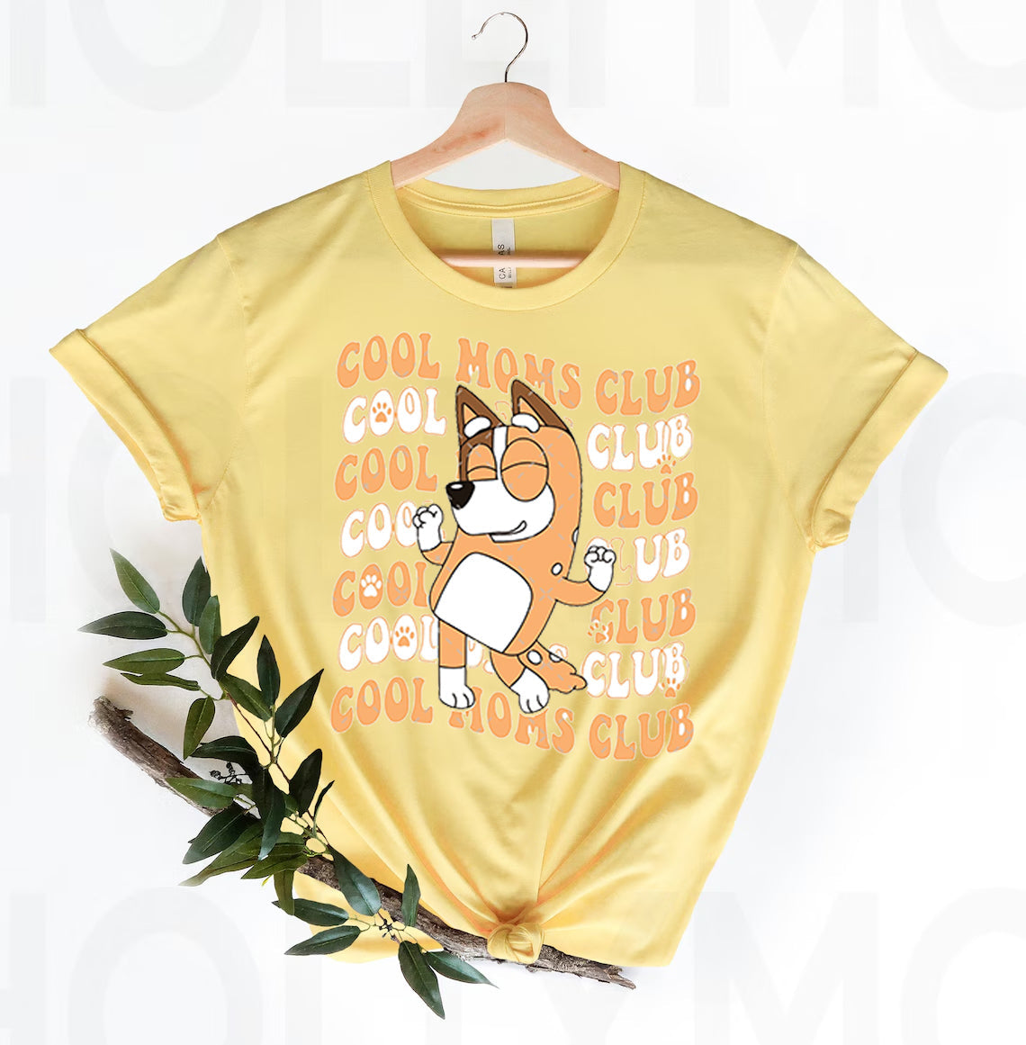 Bluey Cool Moms Club Graphic Tee