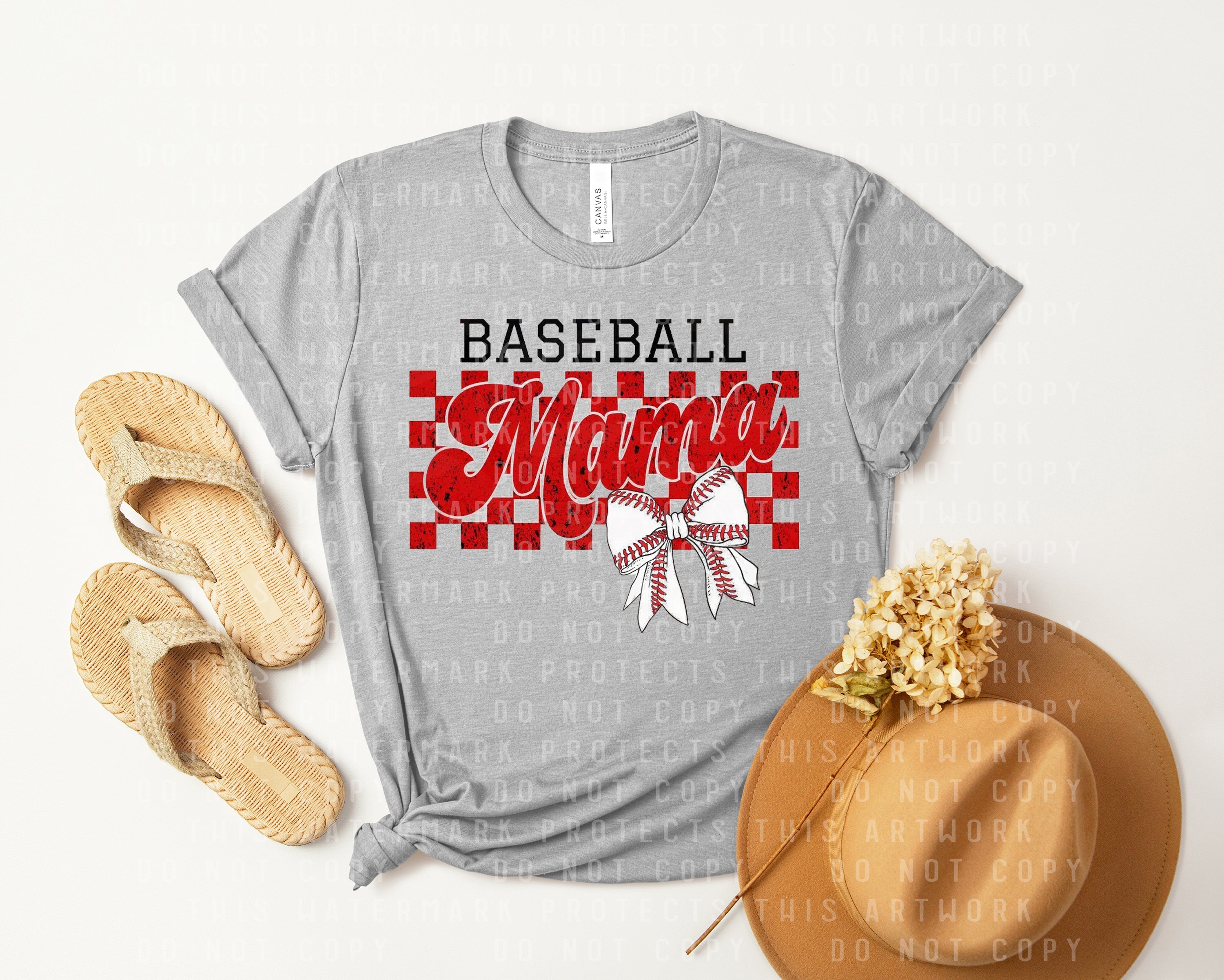 Baseball Mama Graphic Tee