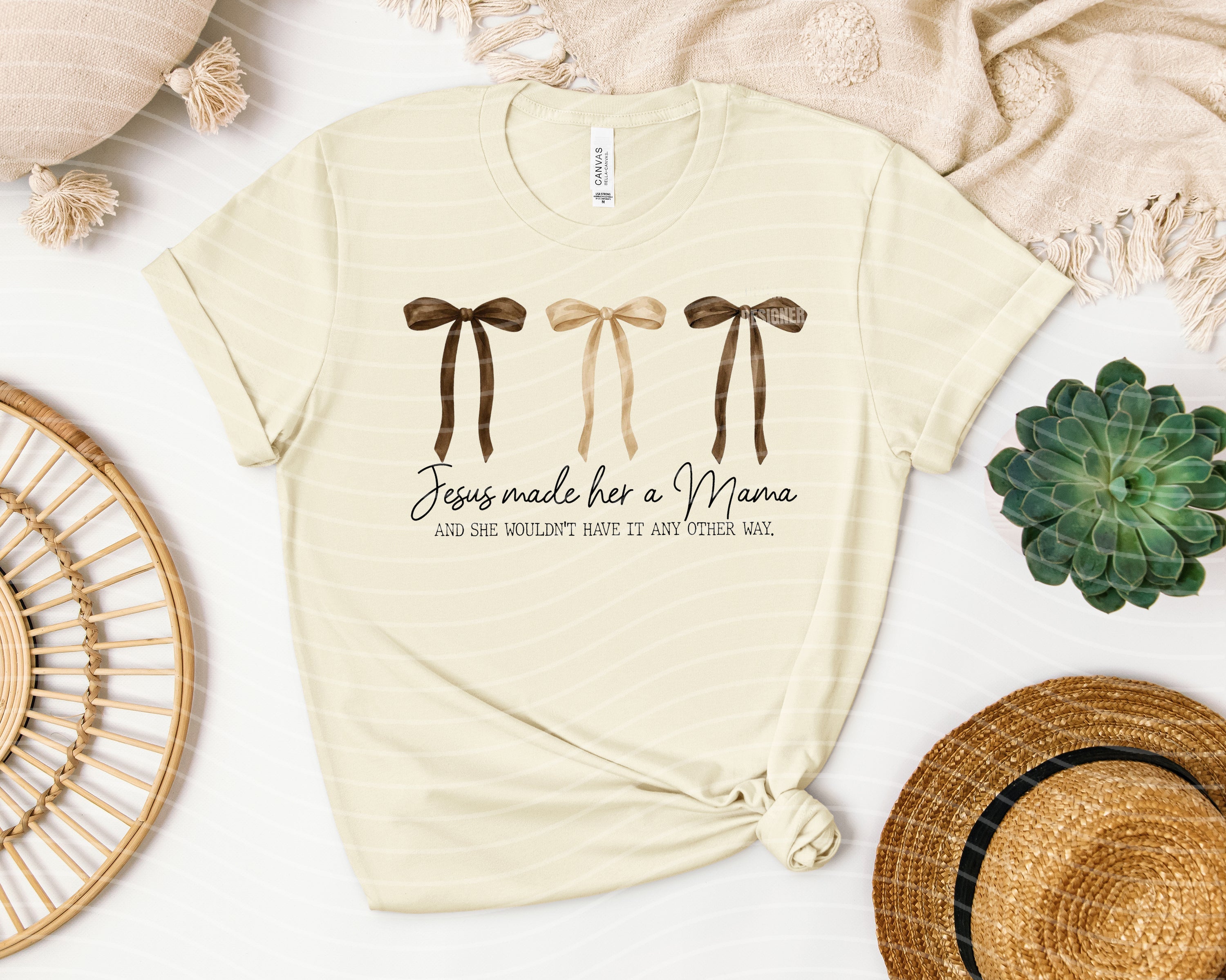 Jesus Made Her a Mama Graphic Tee