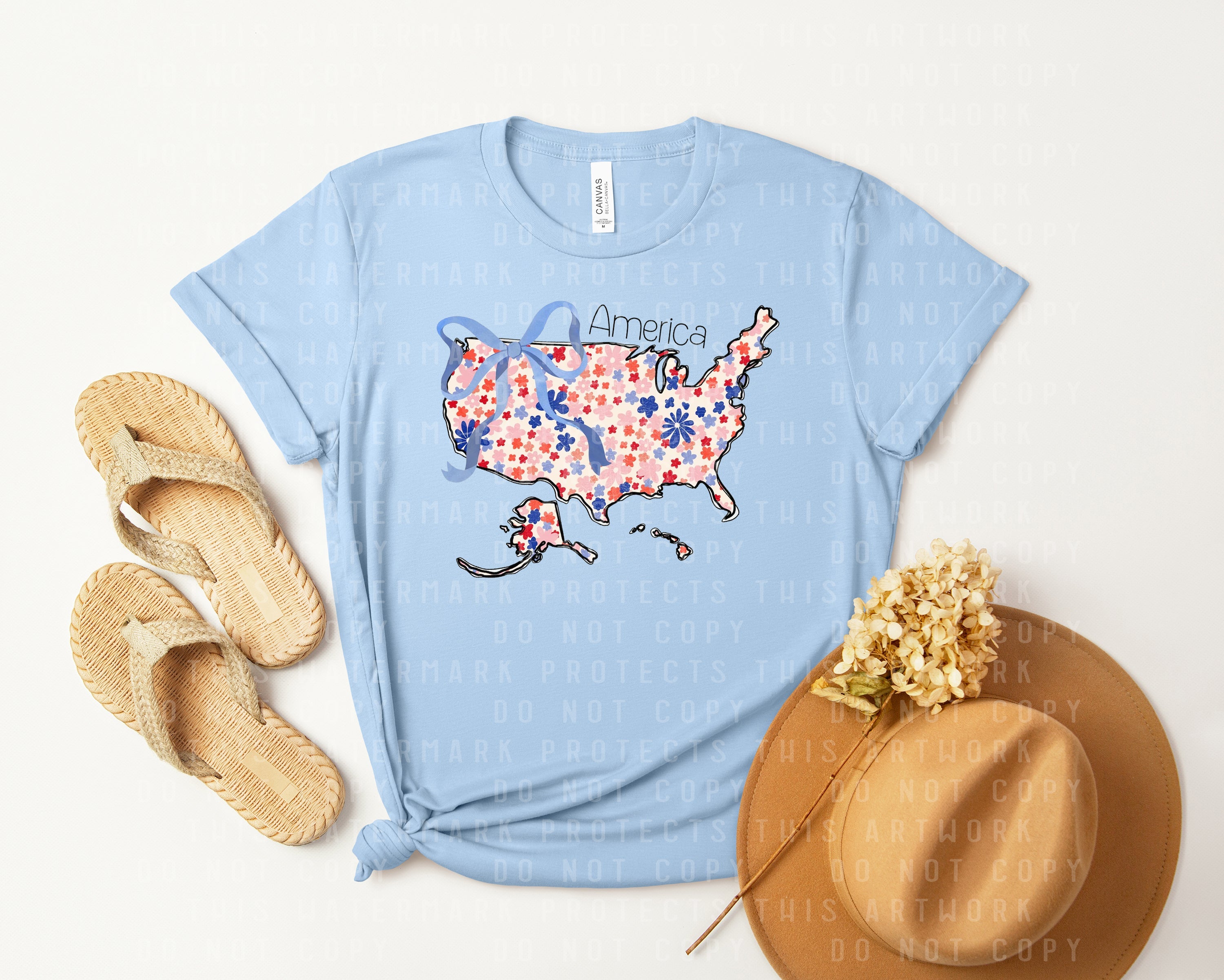 America Coquette Graphic Tee
