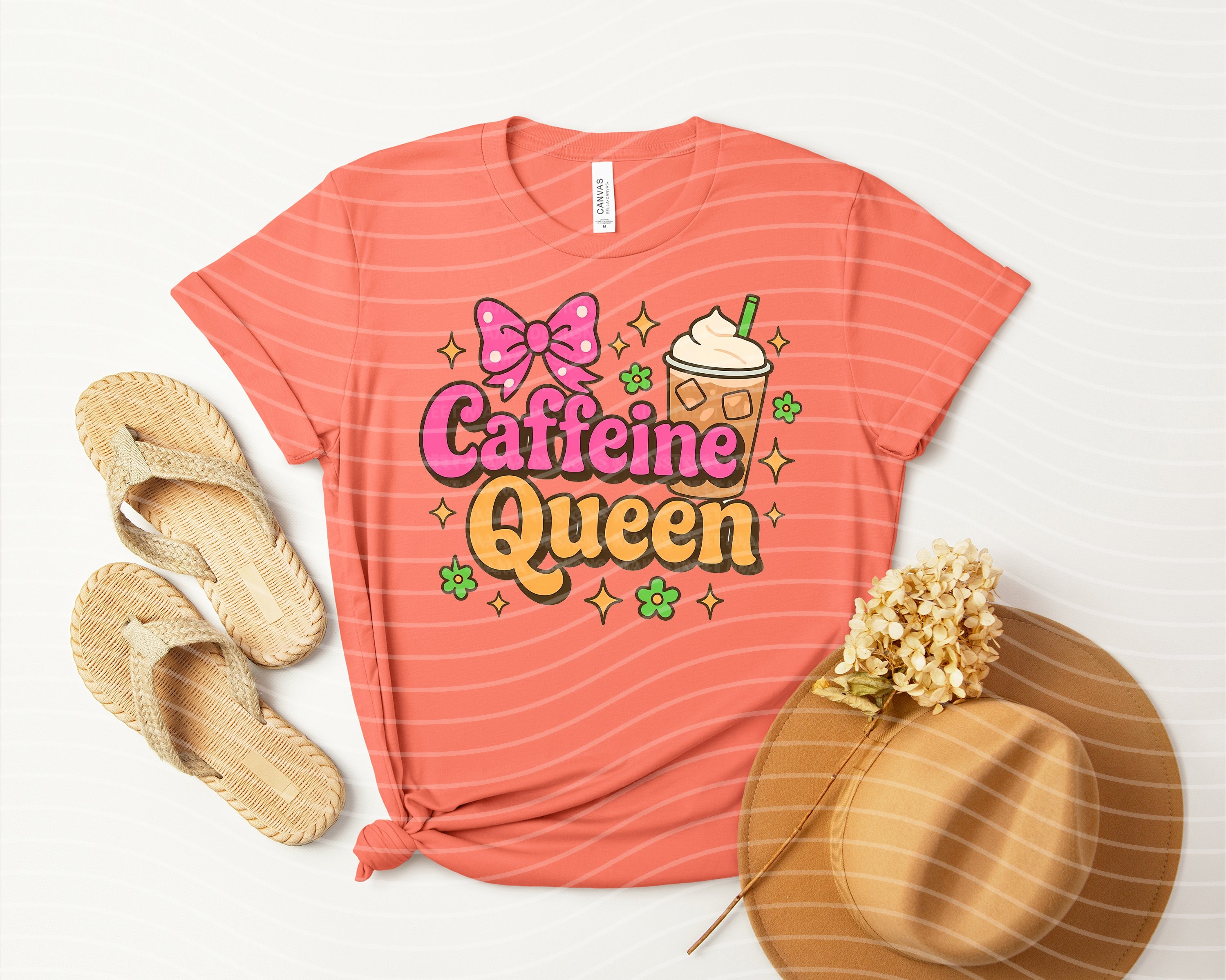 Caffeine Queen Graphic Tee