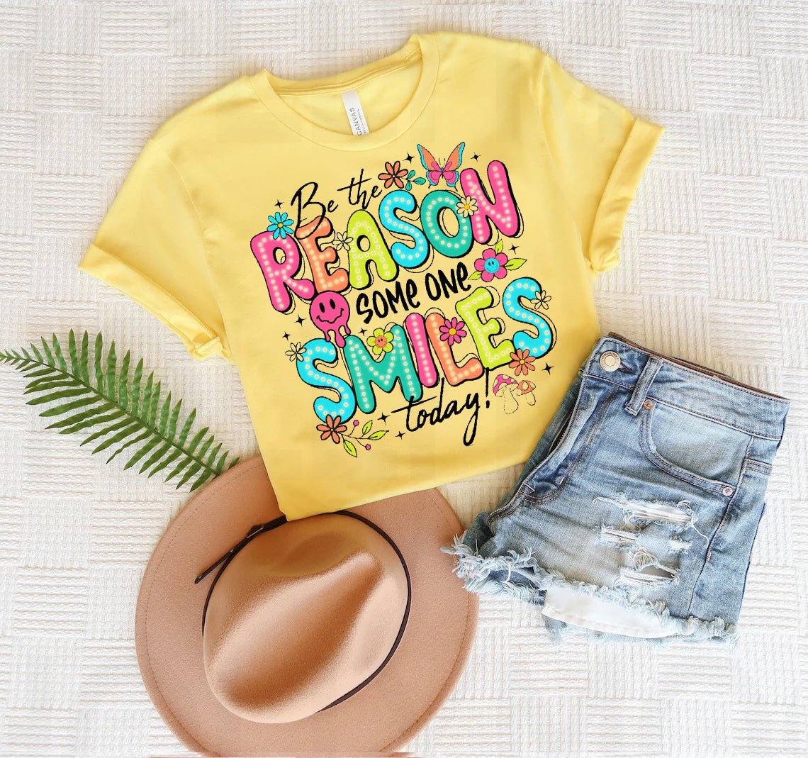 Be the Reason Someone Smiles Today Graphic Tee
