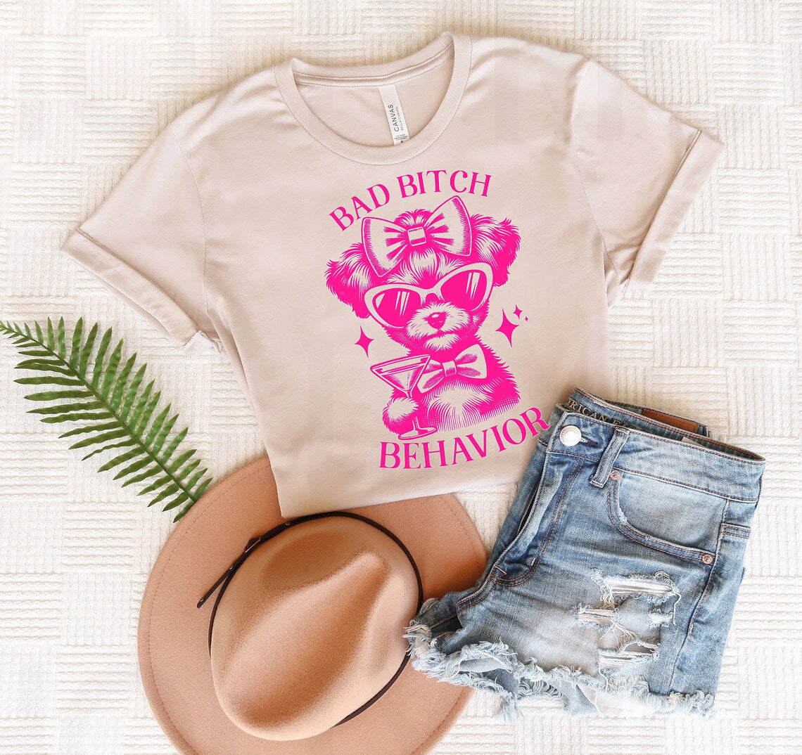 Bad B**** Behavior Graphic Tee