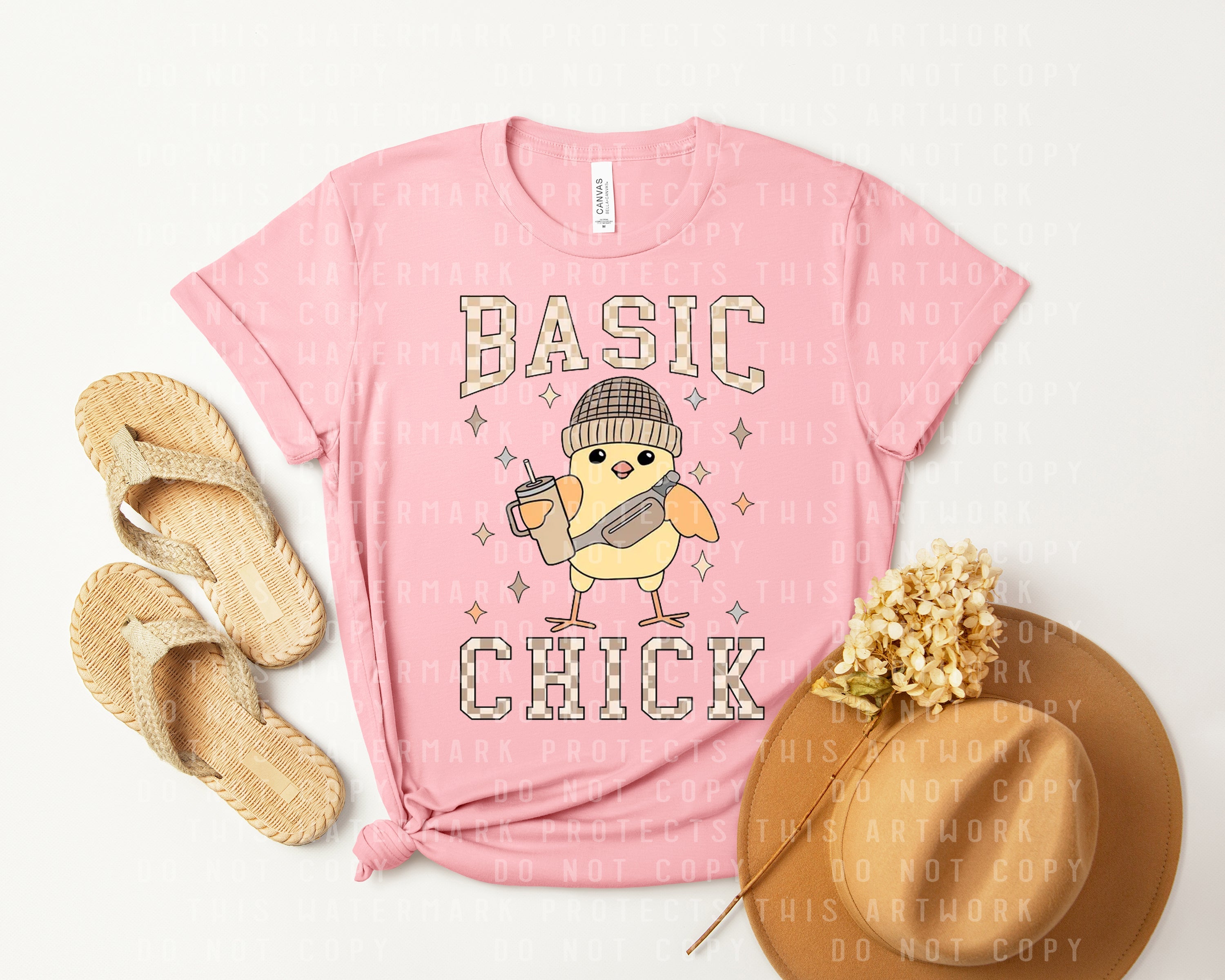 Basic Chick Graphic Tee