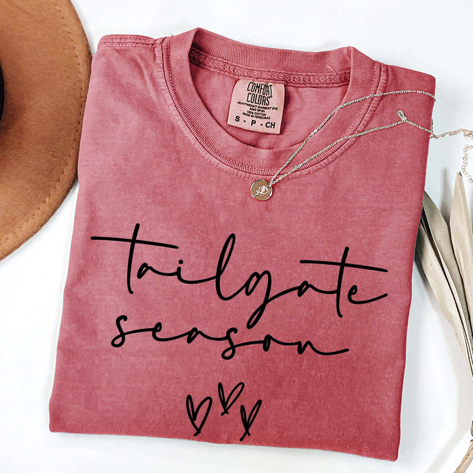 Tailgate Season, Football, Sports, Game Day, Big Game, Touchdown, Tailgate Party Tshirt Comfort Colors T-Shirt
