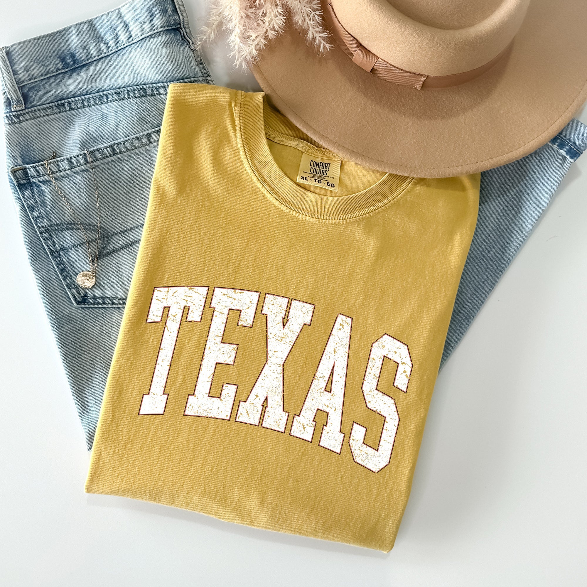 Texas, Football, Sports, Game Day, Big Game, Touchdown, Tailgate Party, University, College, State Tshirt Comfort Colors T-Shirt