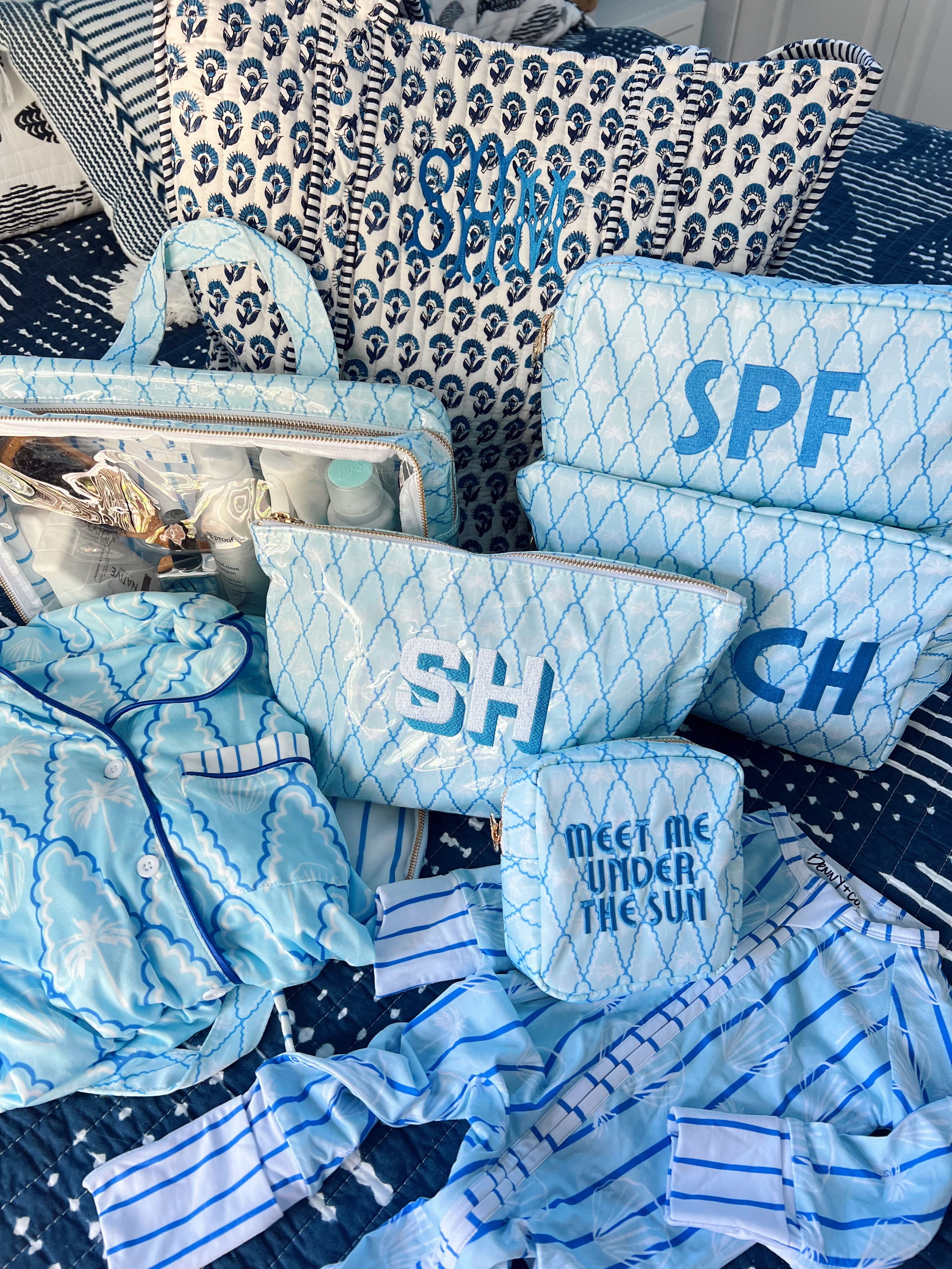 Meet me under the Sun - Blue Palms Mini