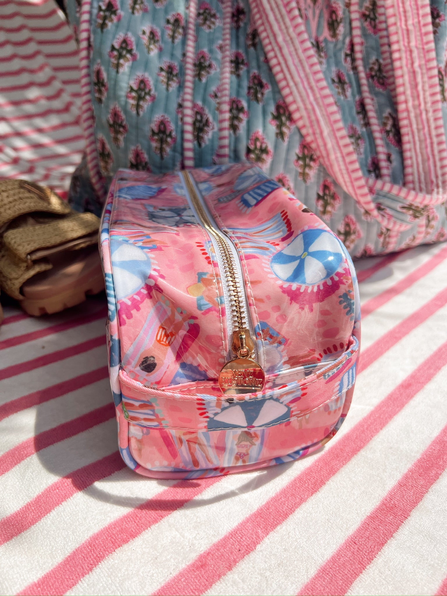 Clear Coat Toiletry Dopp Kit