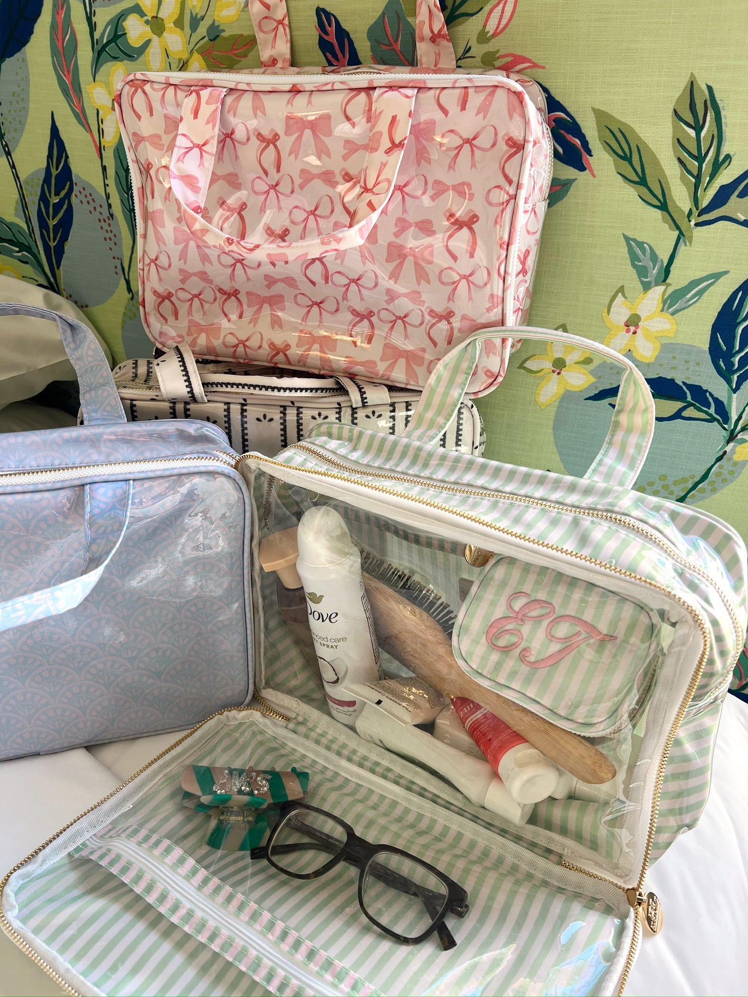 Clear Coat Toiletry Case