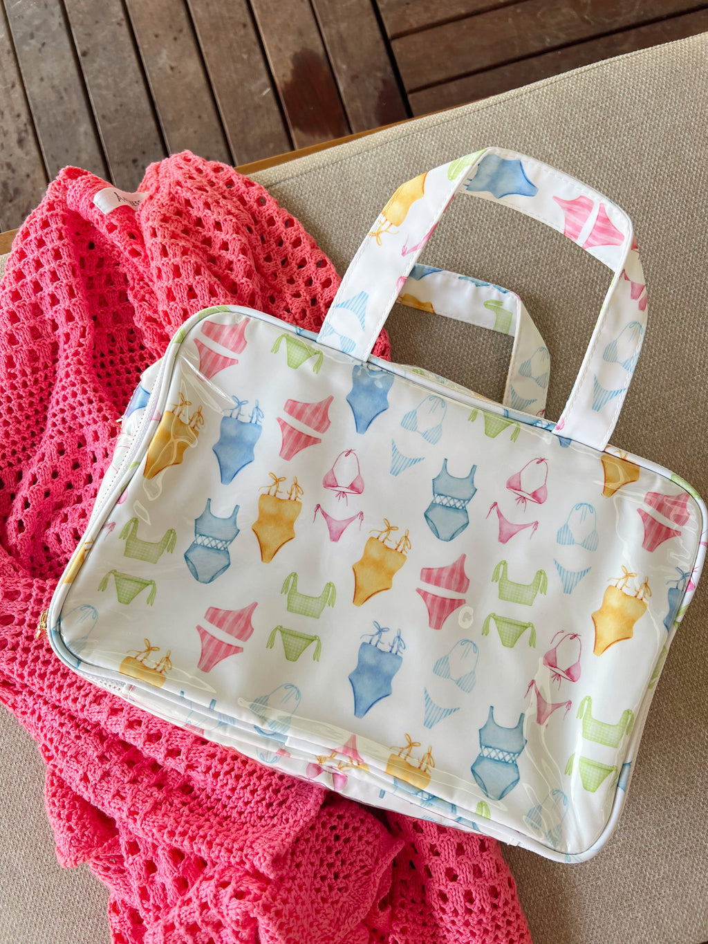 Clear Coat Toiletry Case