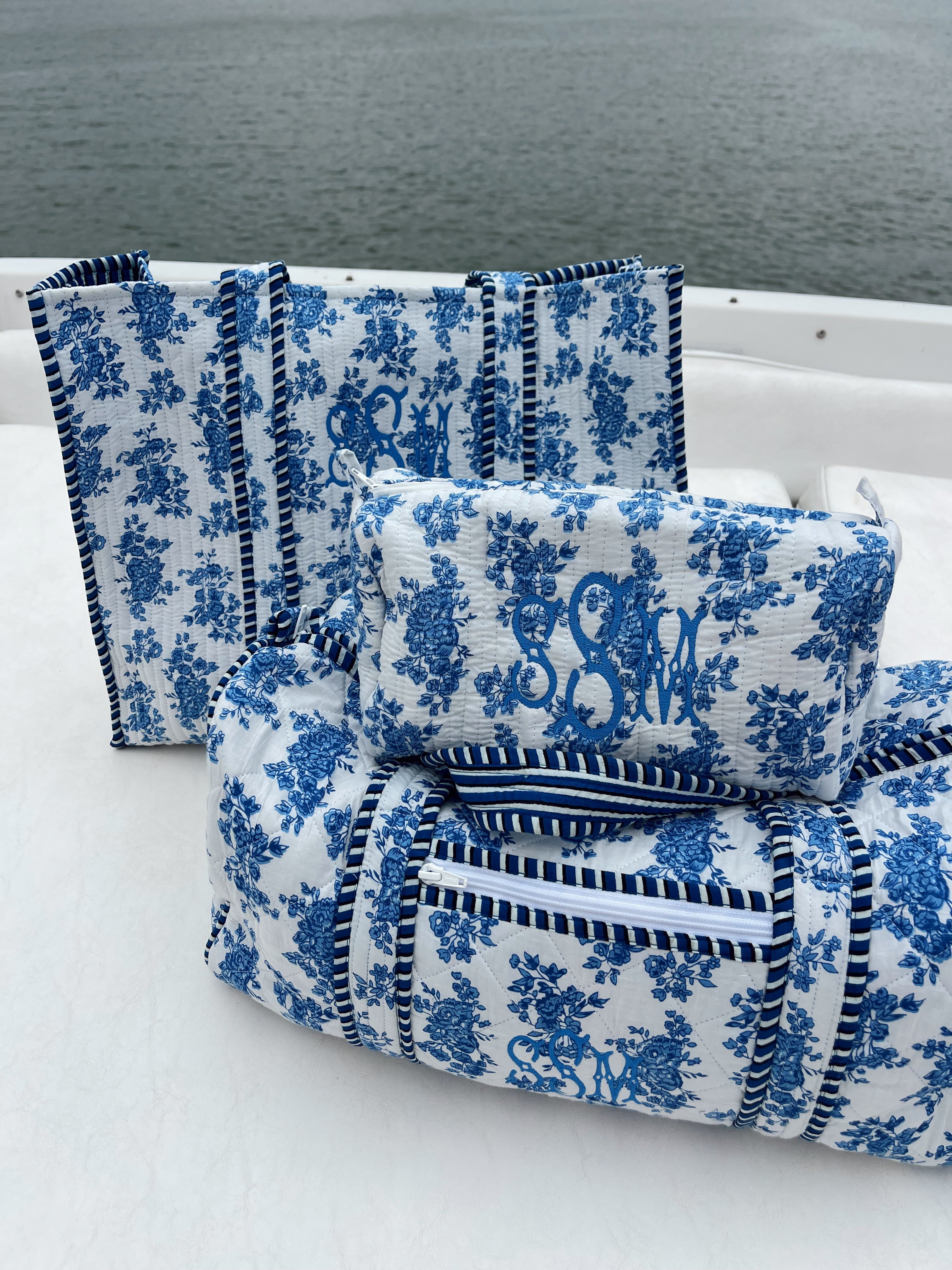 Quilted Block-Print - Aubrey Collection