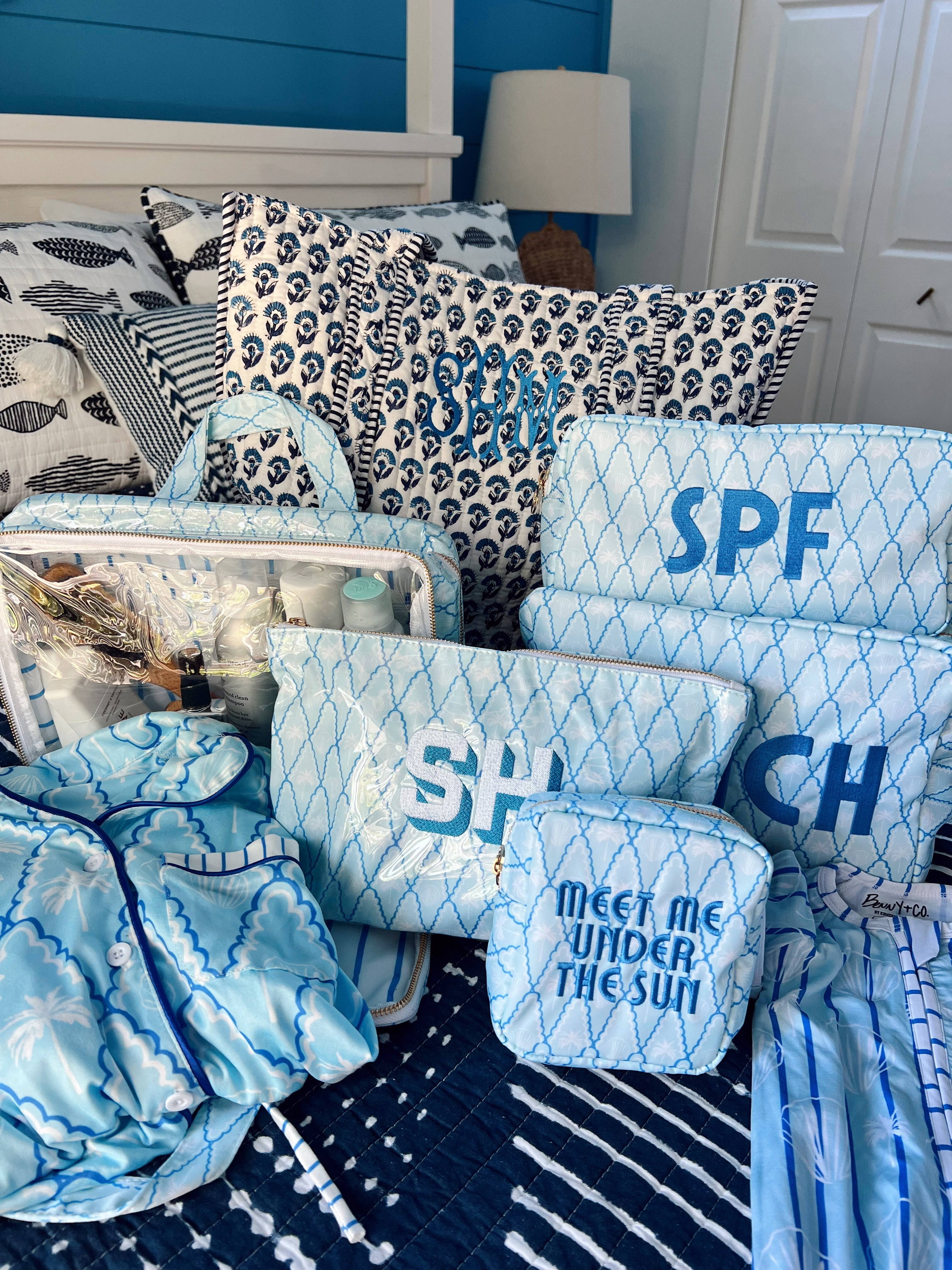 Meet me under the Sun - Blue Palms Mini