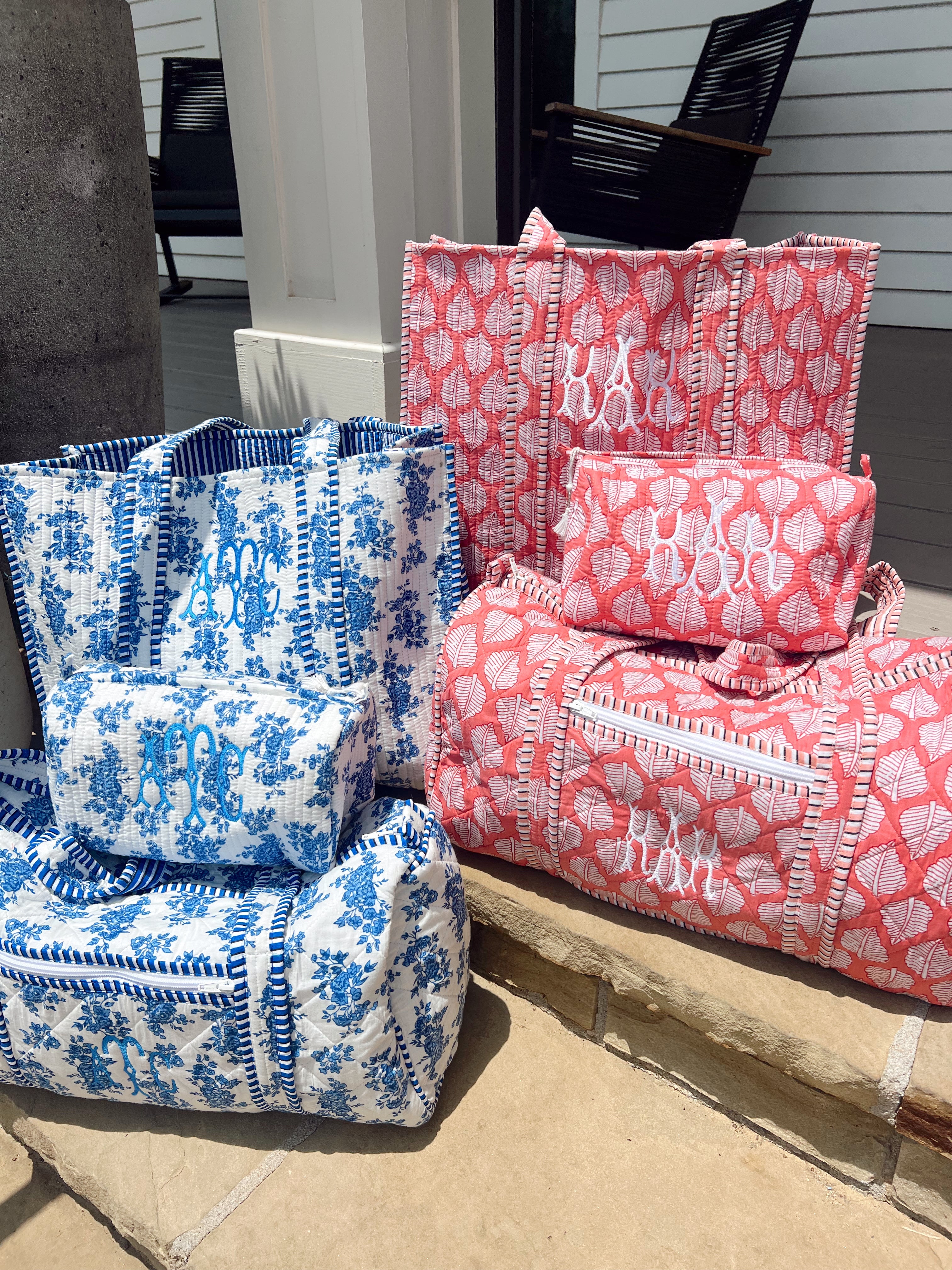 Quilted Block-Print - Aubrey Collection