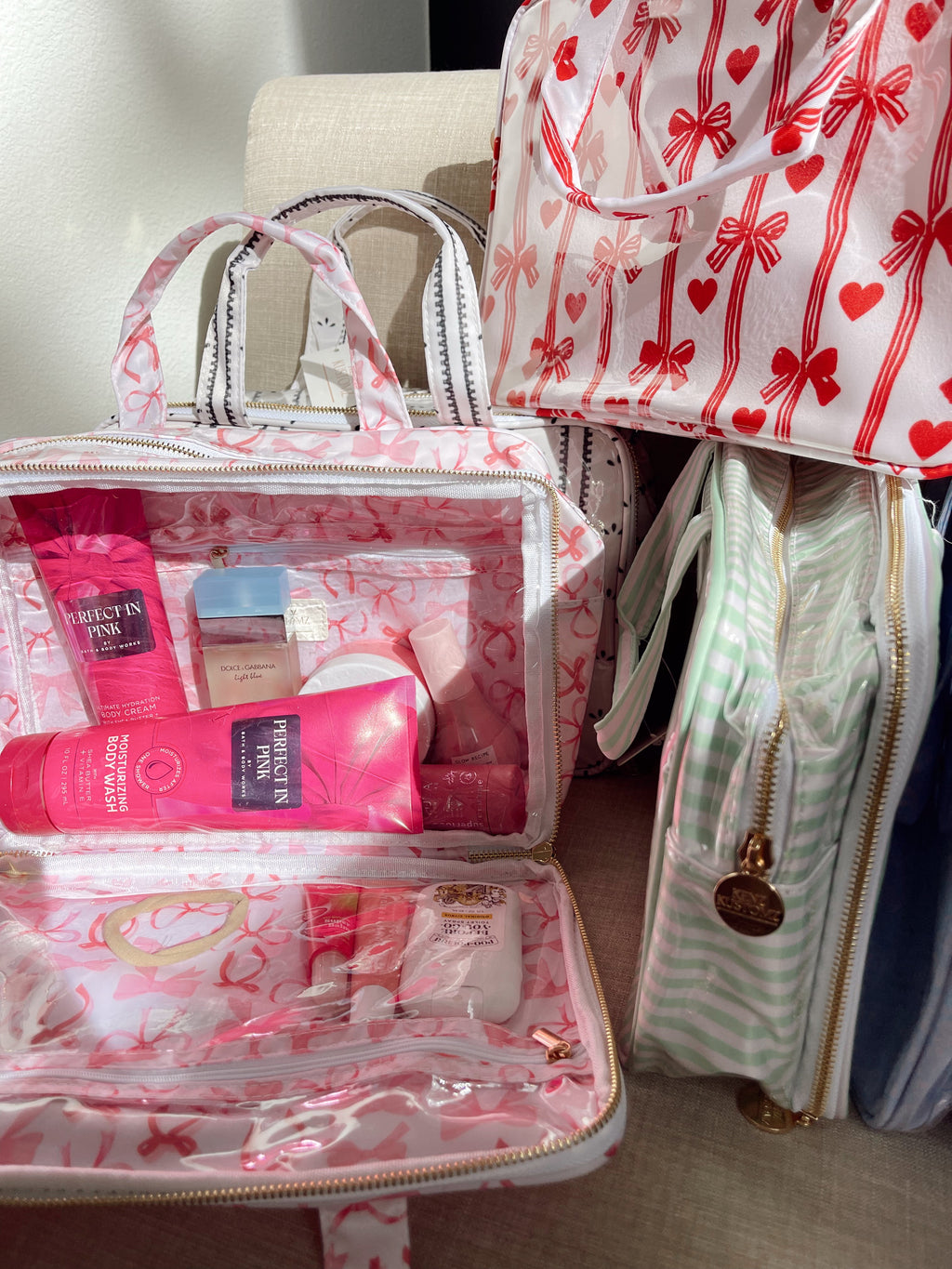 Clear Coat Toiletry Case