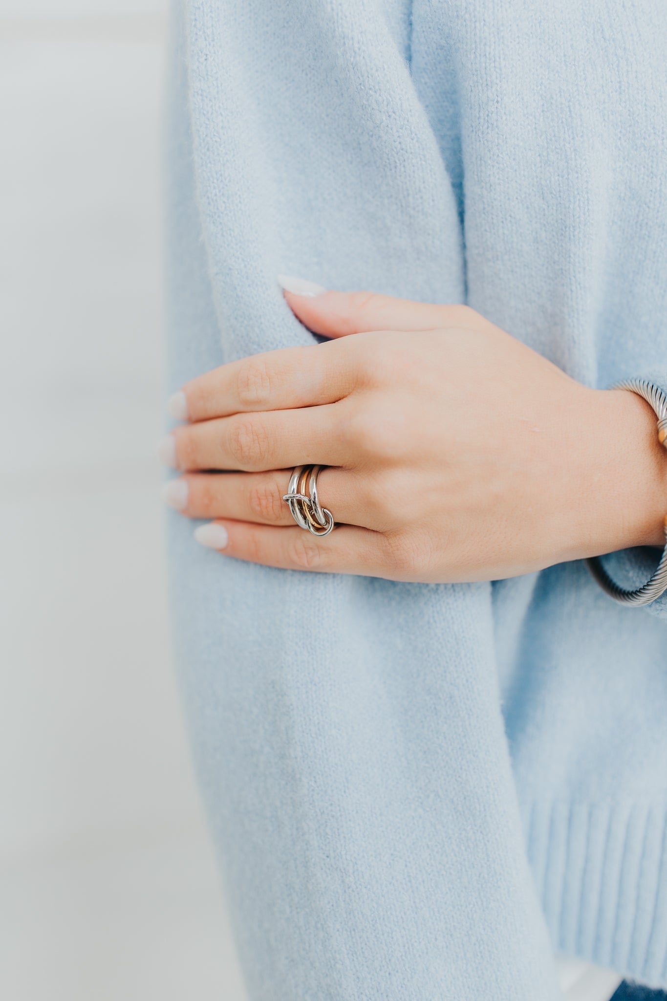 The Spin Ring in Silver