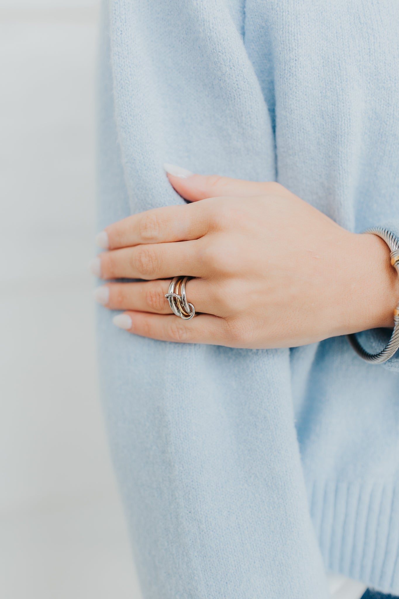 The Spin Ring in Silver