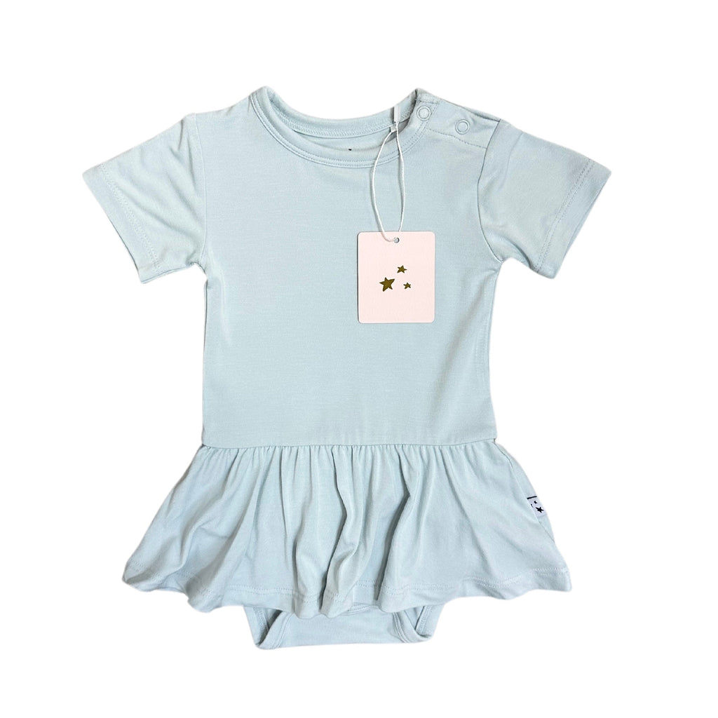 Powder Blue - Bodysuit Dress