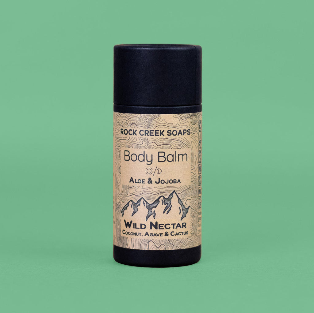WILD NECTAR BODY BALM | Solid Lotion Bar - Blue Agave, Coconut, Lush Cactus & Fresh Citrus