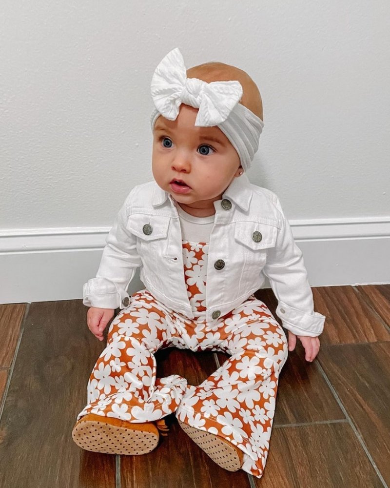 Andi Pleated Bell Bottom Jumpsuit - Flower Child