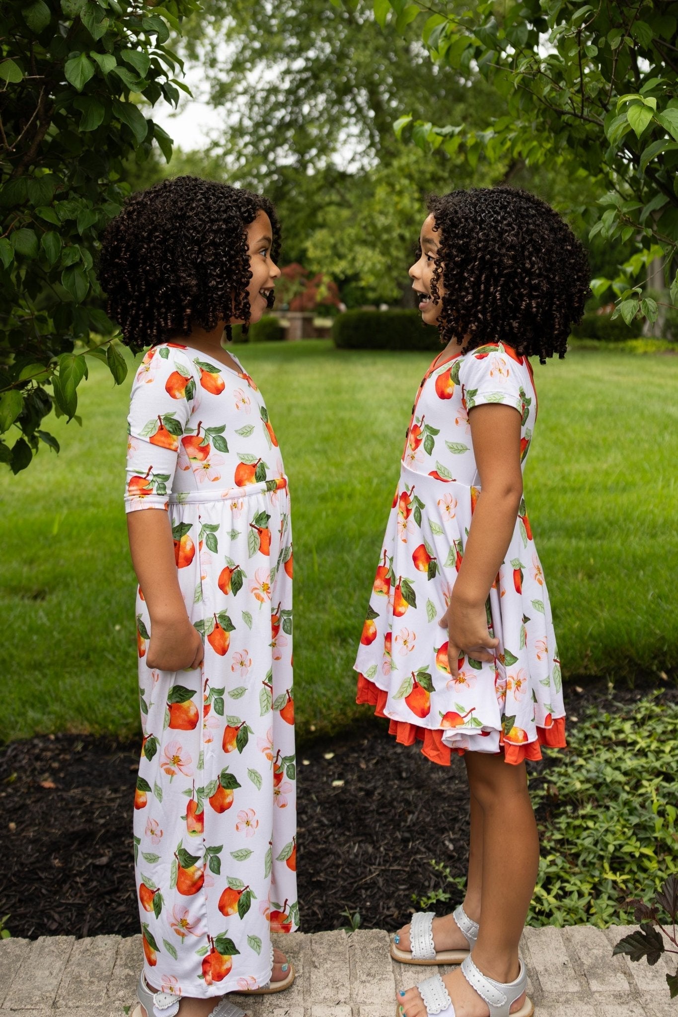 Awesome Apples Wide Leg Romper