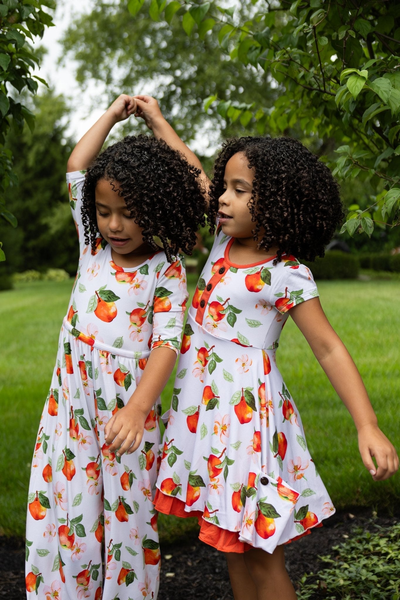 Awesome Apples Wide Leg Romper