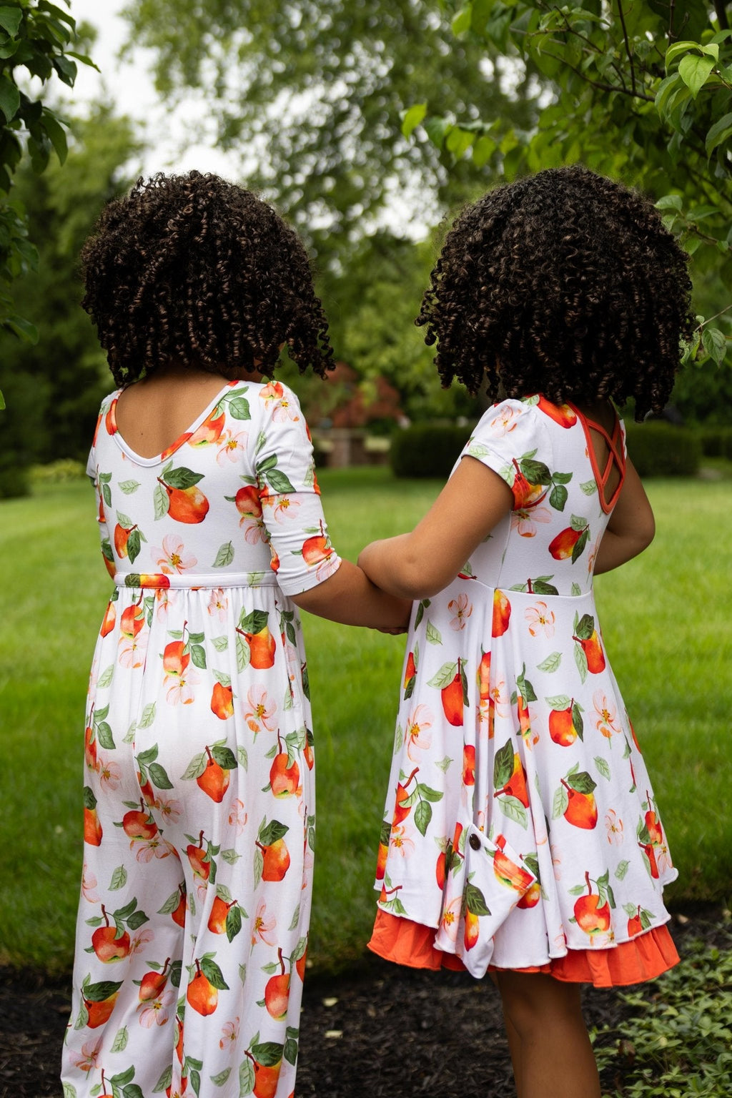 Awesome Apples Wide Leg Romper