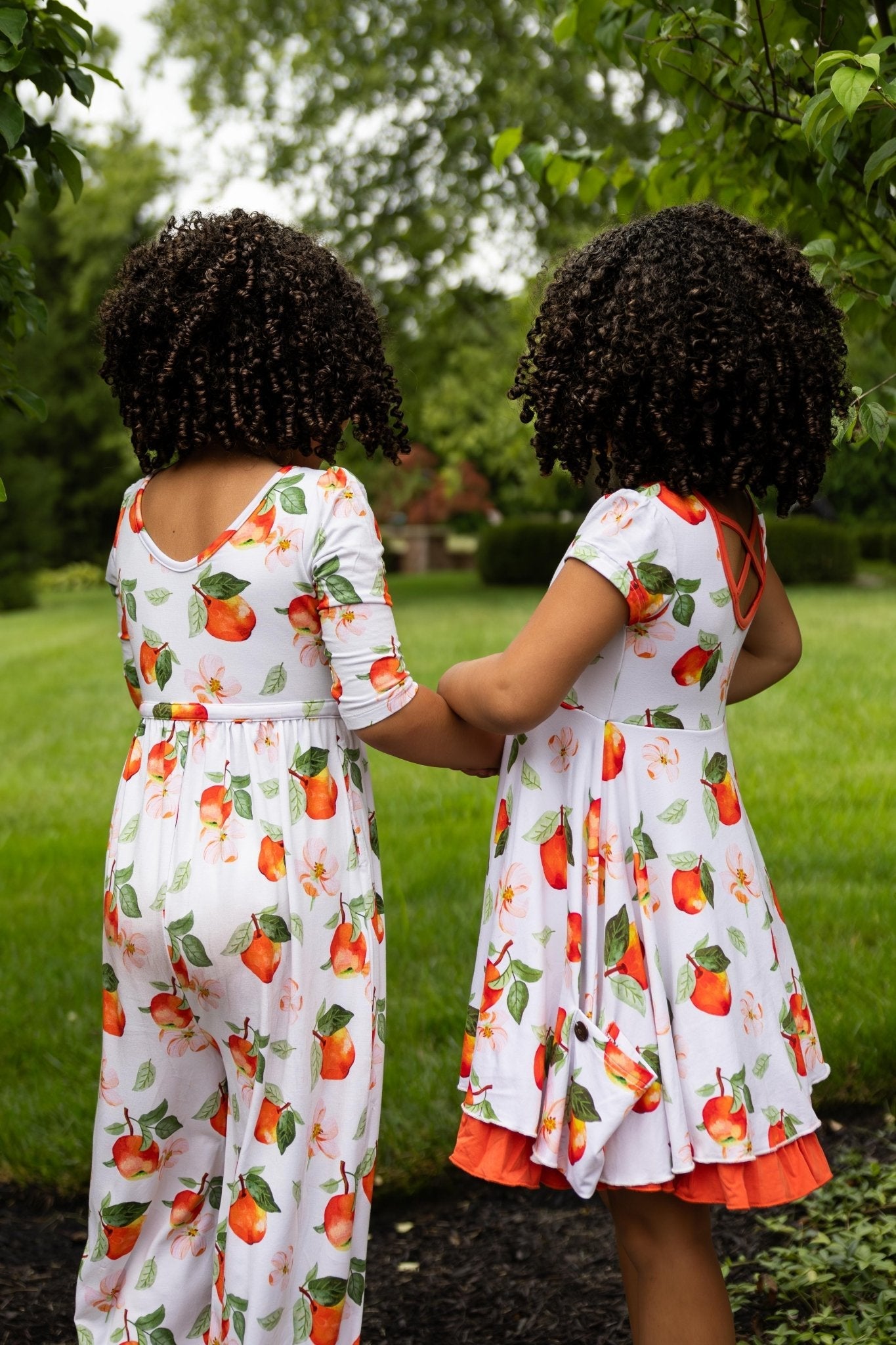 Awesome Apples Wide Leg Romper