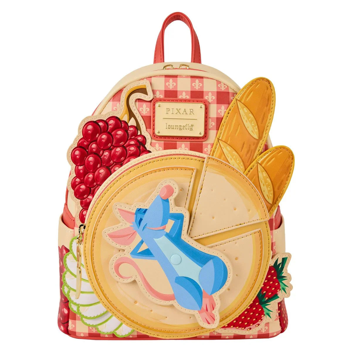Loungefly Disney Ratatouille Food Spread Scented Mini Backpack