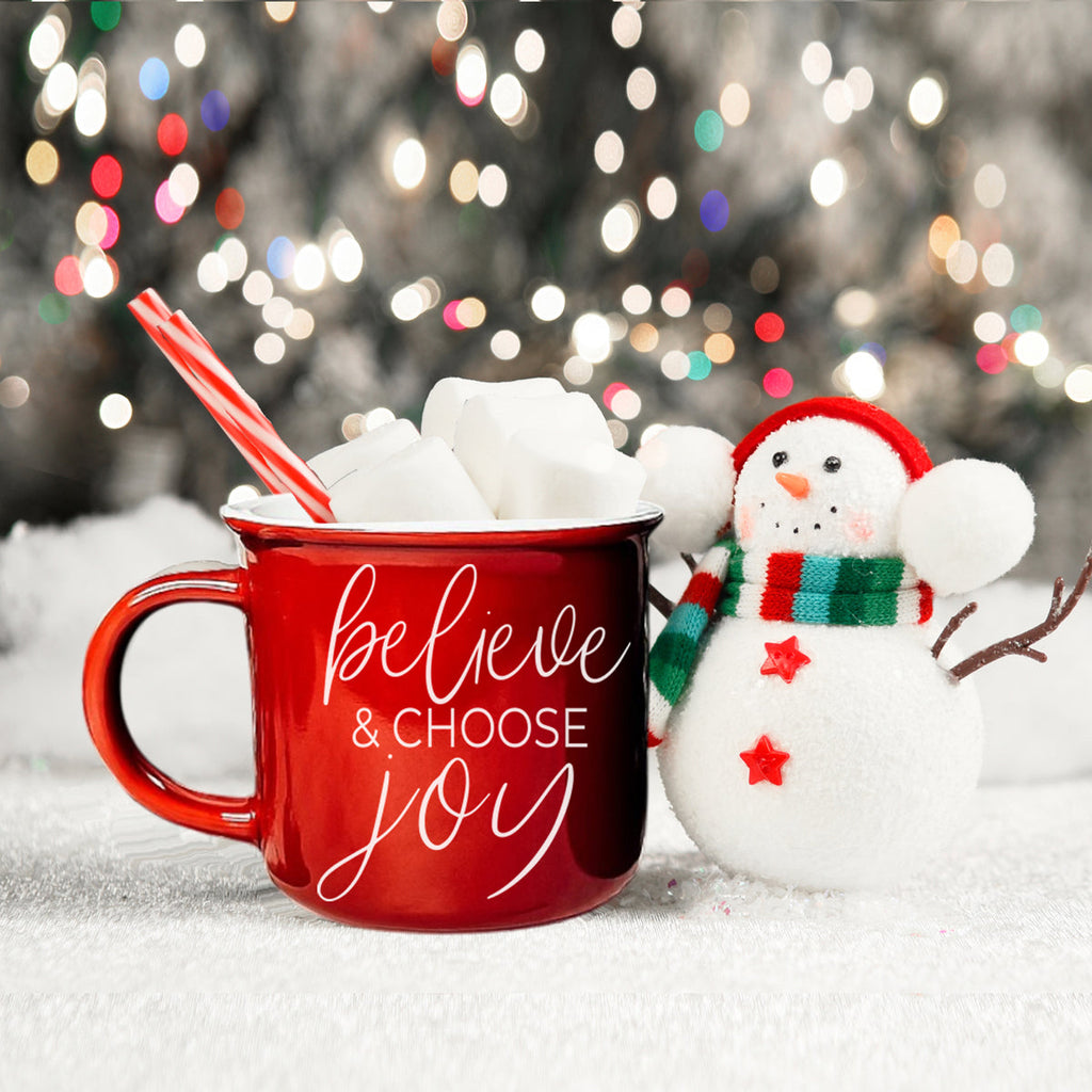 Believe & Joy Mug