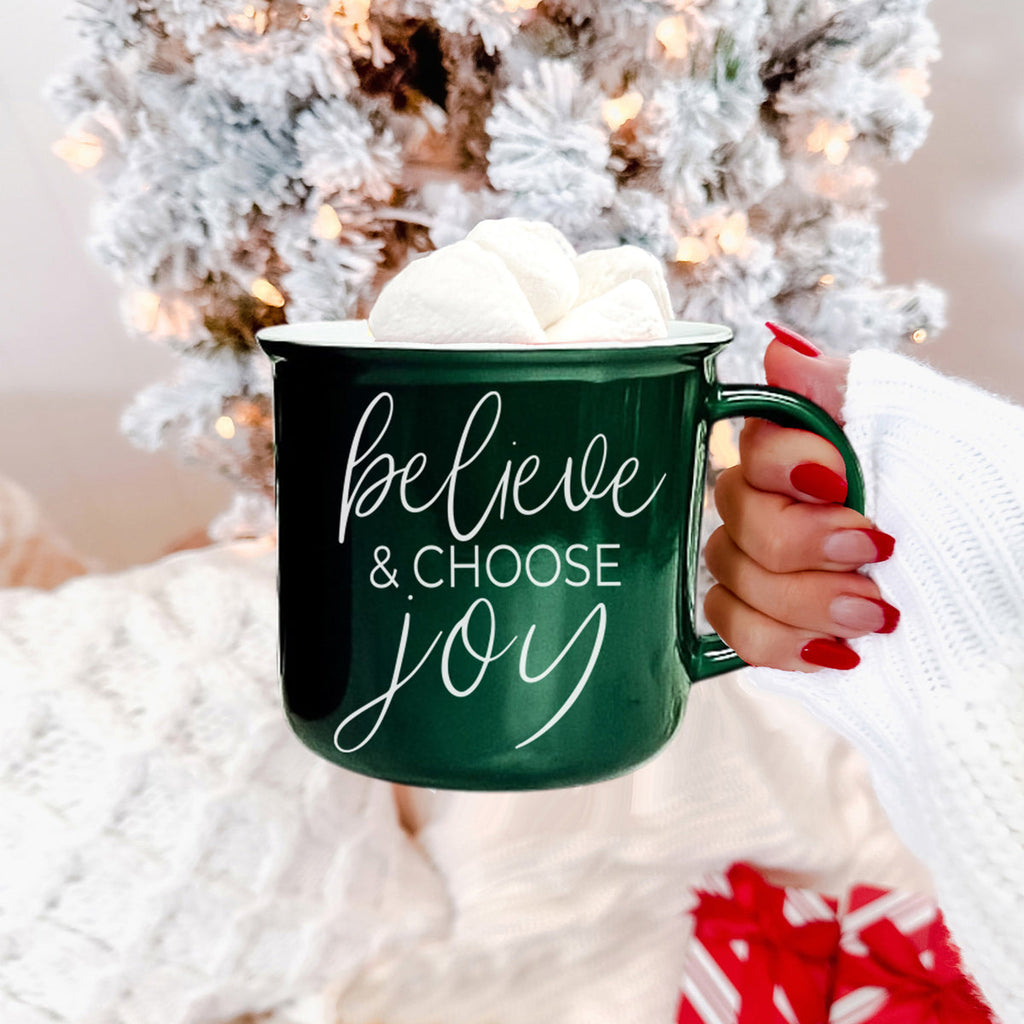 Believe & Joy Mug