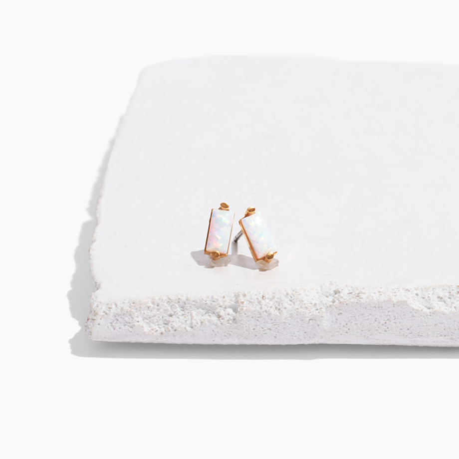 Bijou Birthstone Stud Earrings