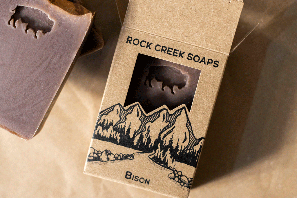 BISON SOAP | Black amber & lavender