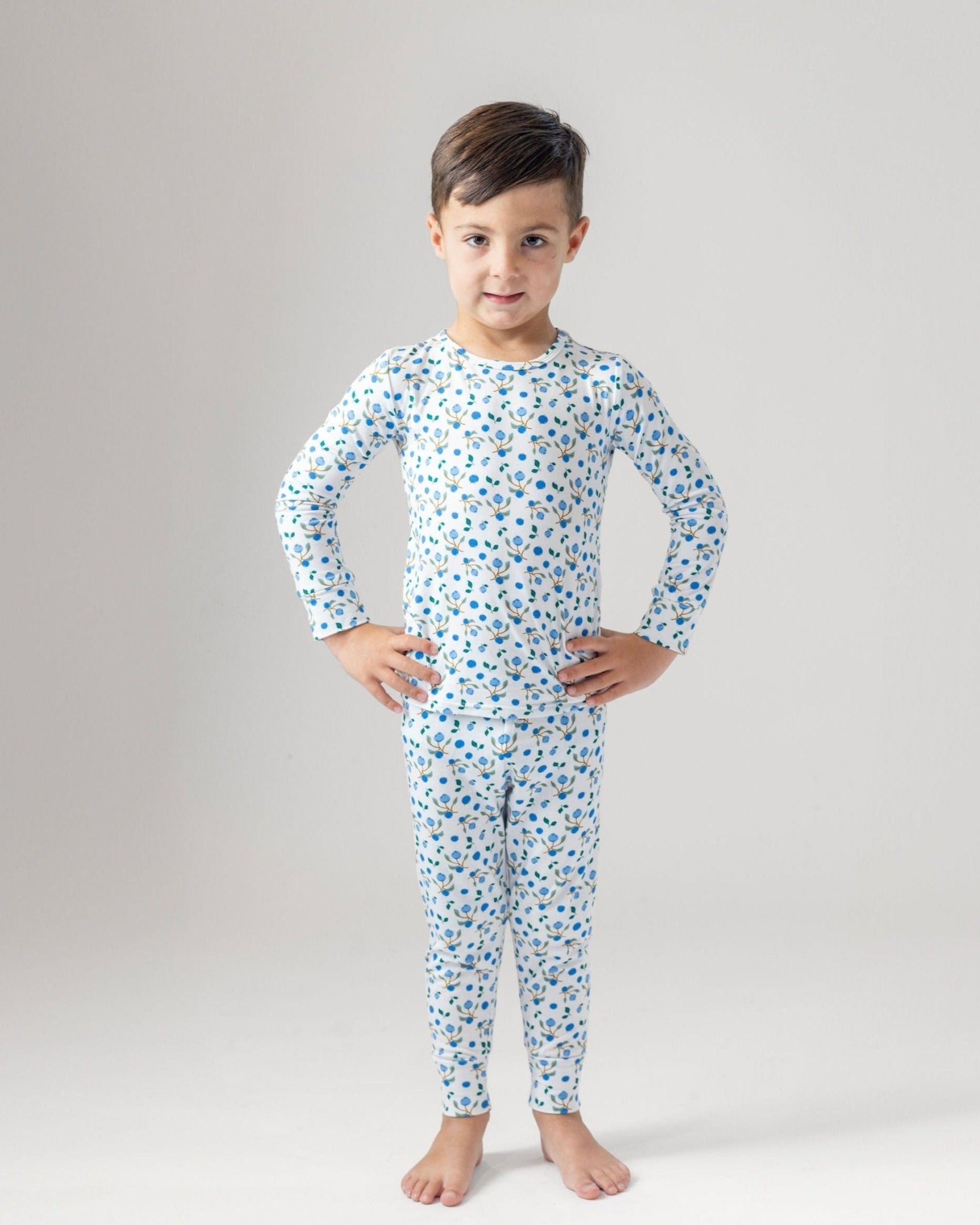 Blueberry Kids Bamboo Pajamas