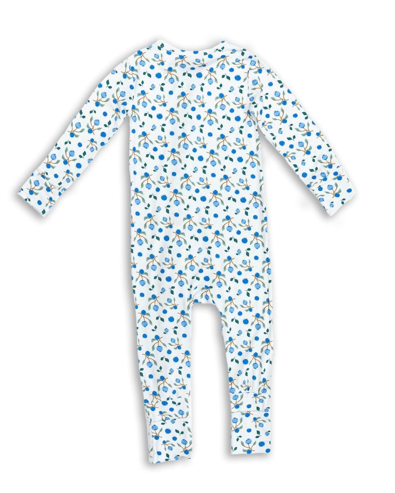 Blueberry Romper Bamboo Pajamas