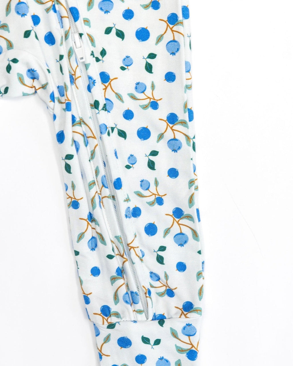 Blueberry Bamboo Baby Pajamas