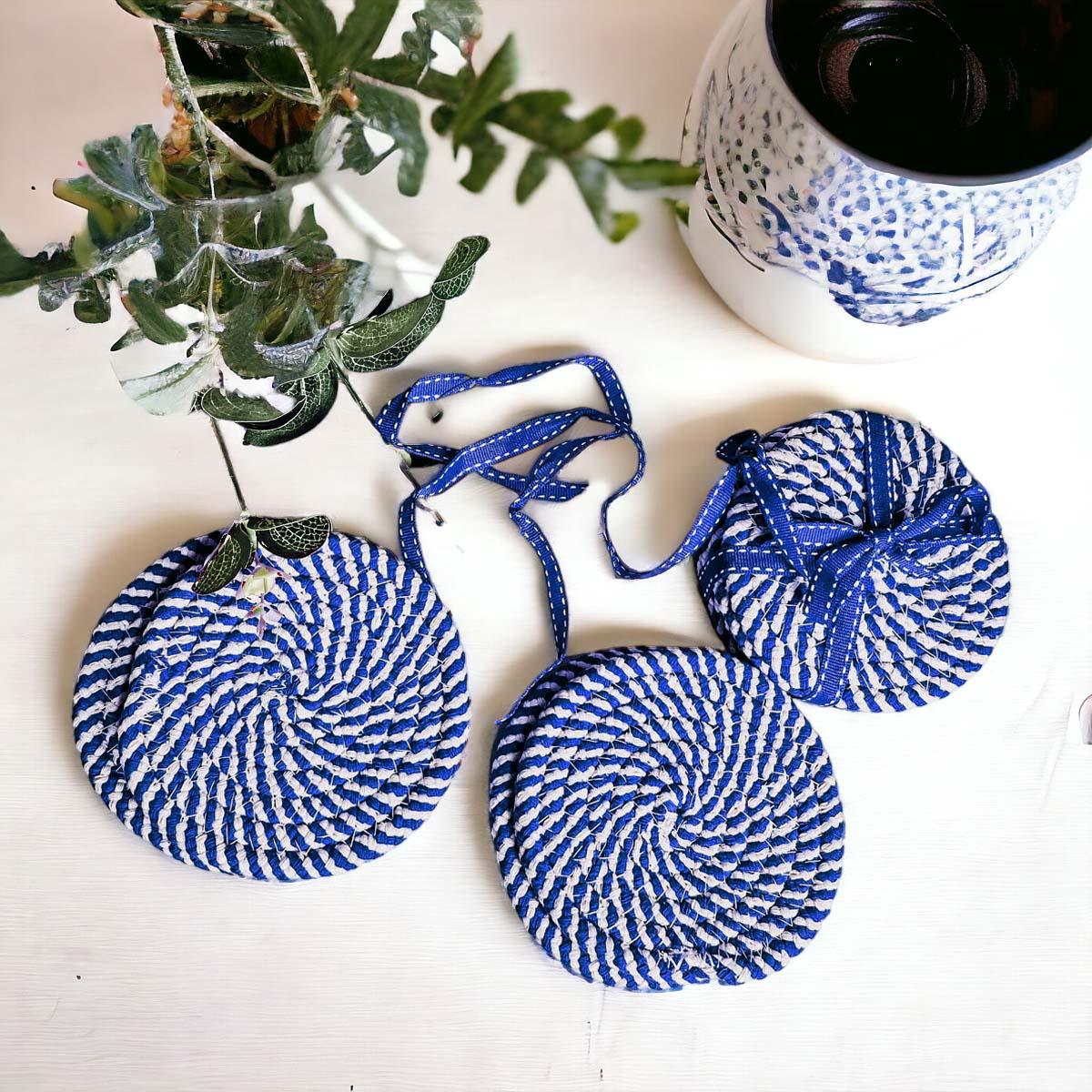 Fall Fabric Coasters