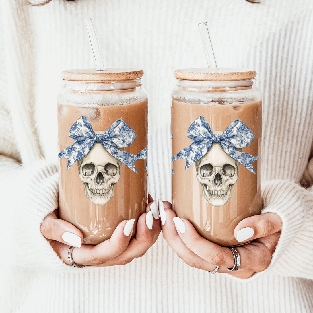 Bow Skull 20oz