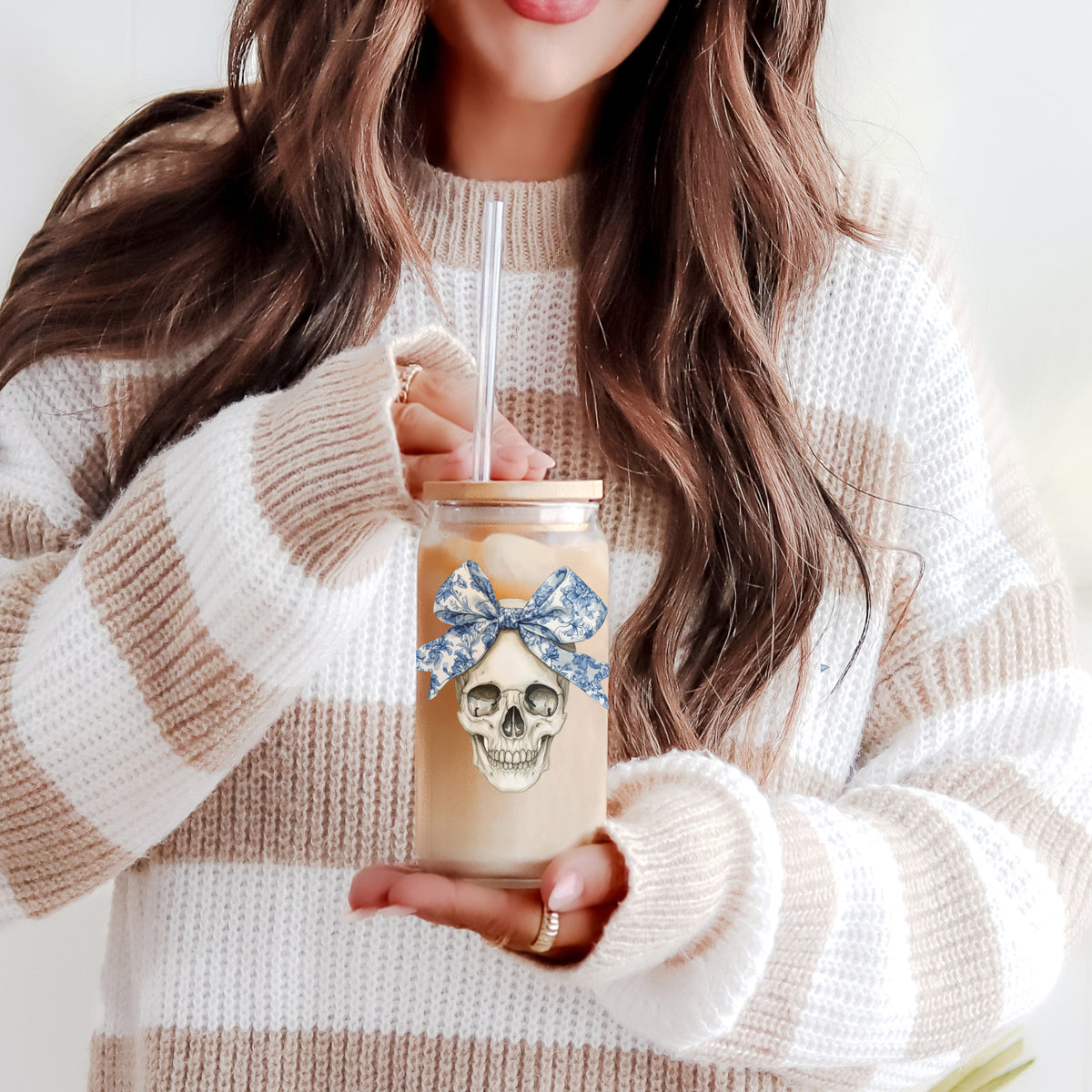 Bow Skull 20oz