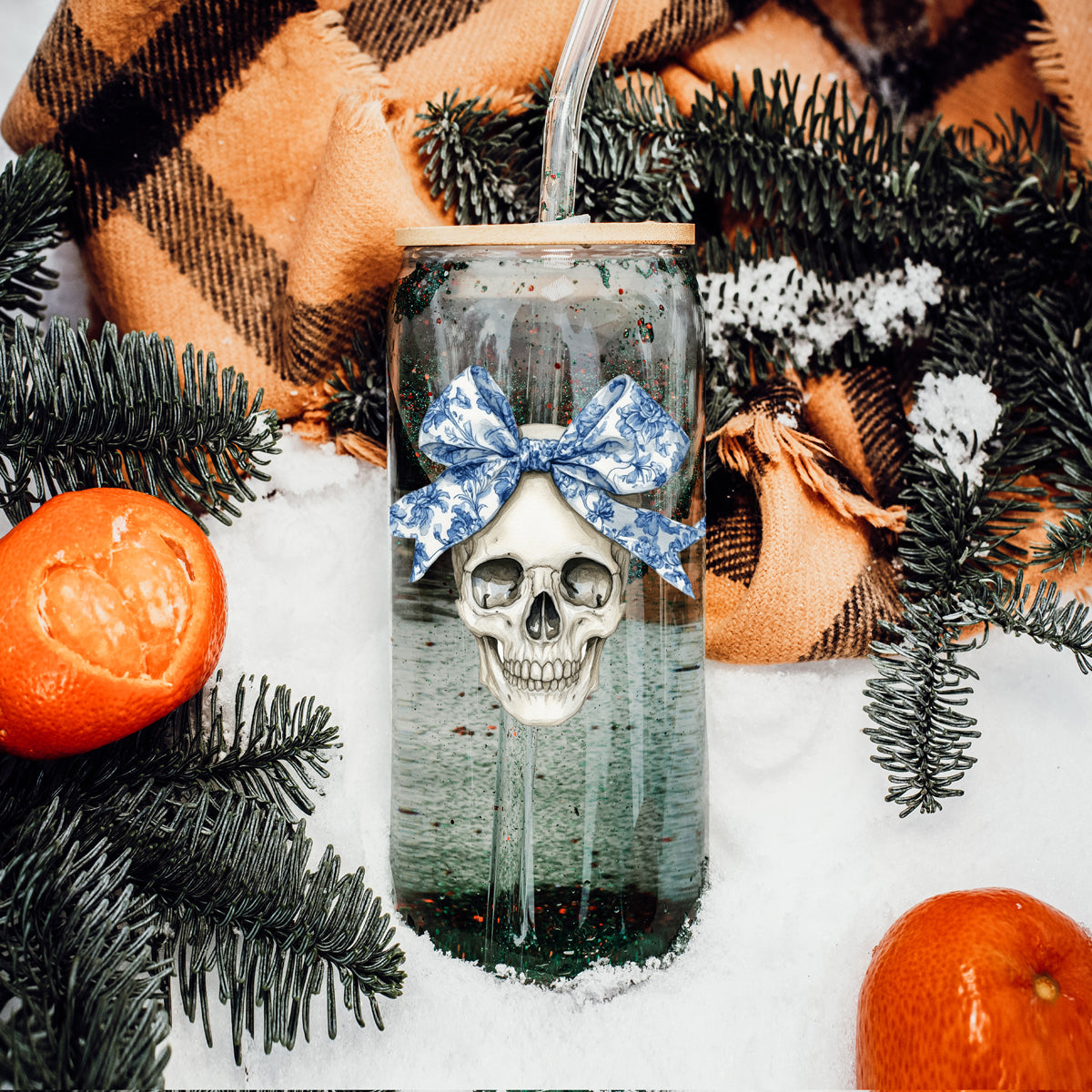 Bow Skull 20oz