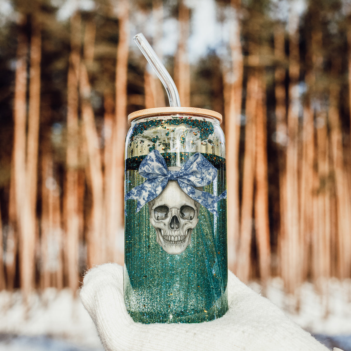 Bow Skull 20oz