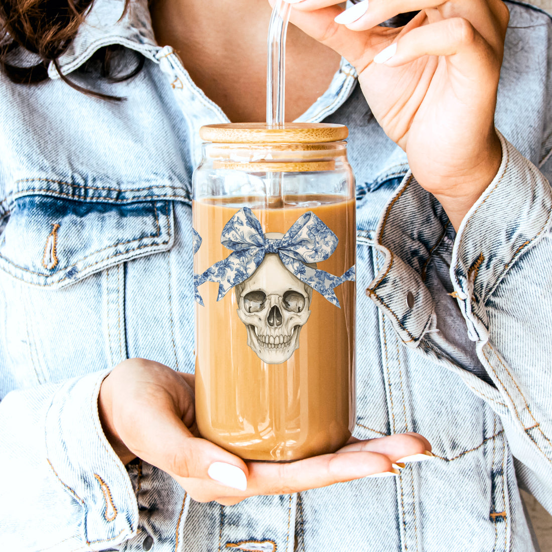 Bow Skull 20oz