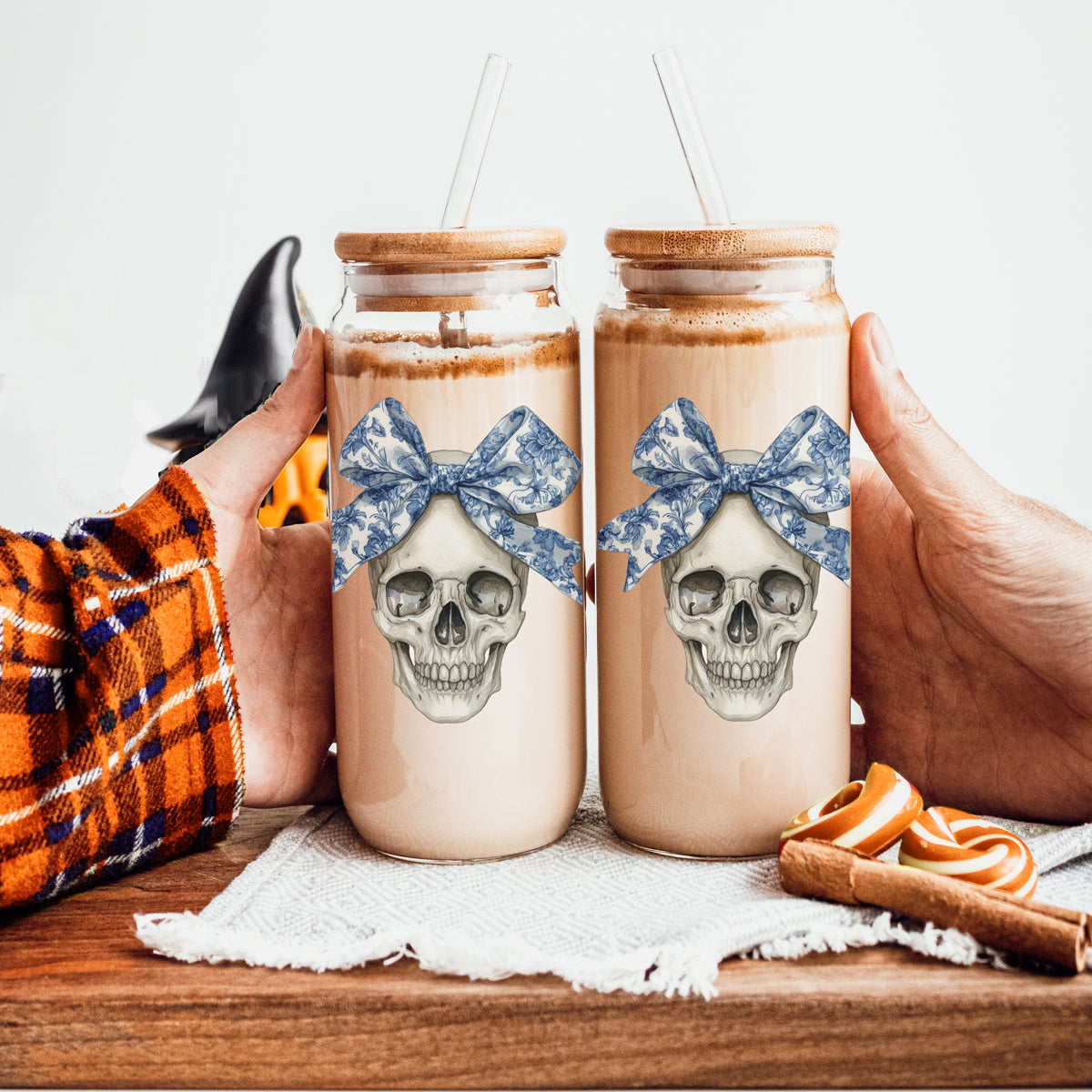 Bow Skull 20oz